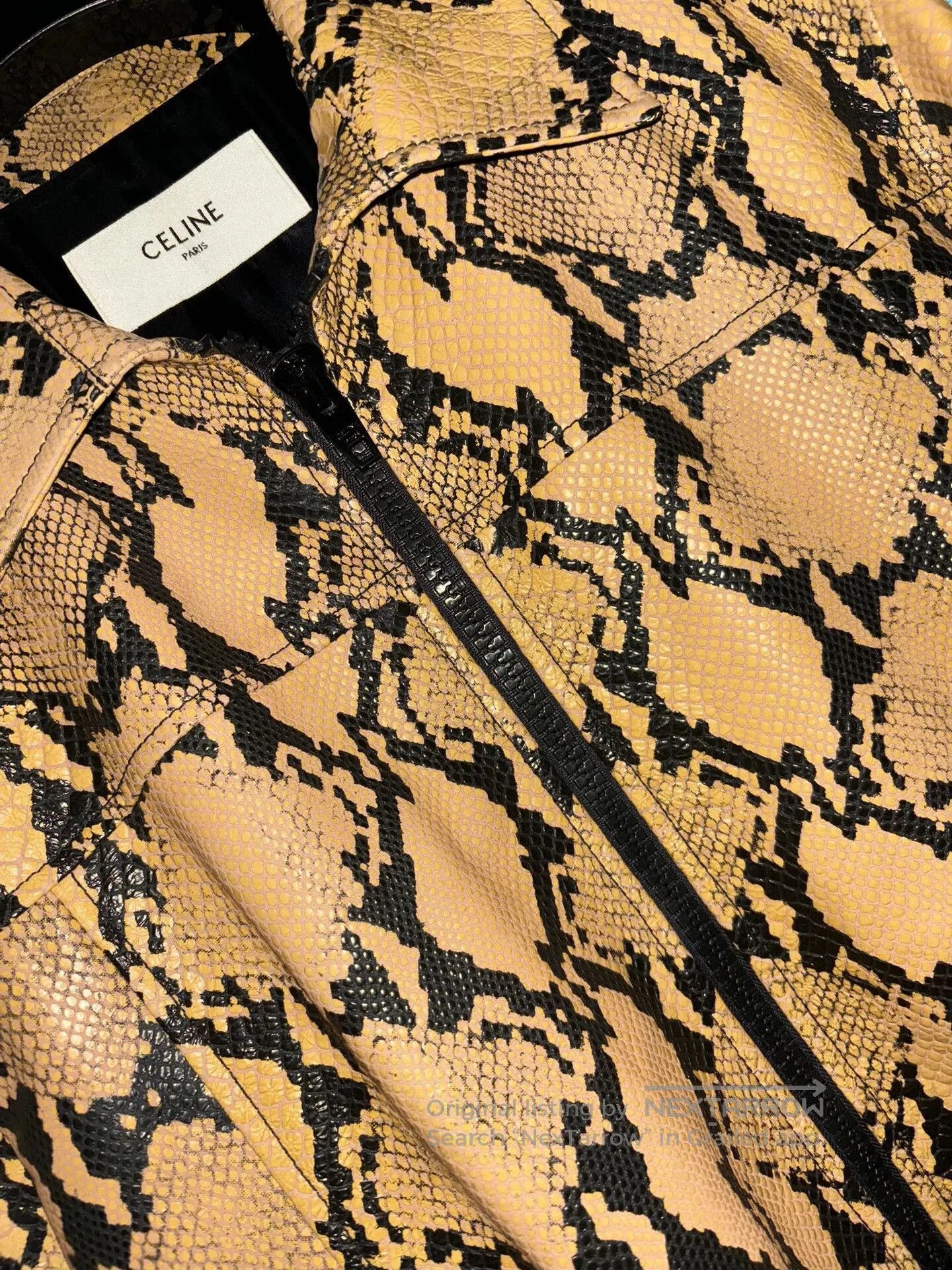 Celine Celine Snakeskin Waist. Size XXL / US 16-18 / IT 52-54 - 3 Thumbnail