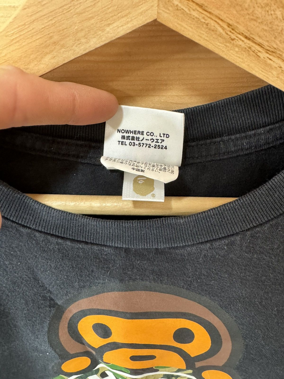 Bape Baby Milo Bape tee Size US M / EU 48-50 / 2 - 4 Thumbnail
