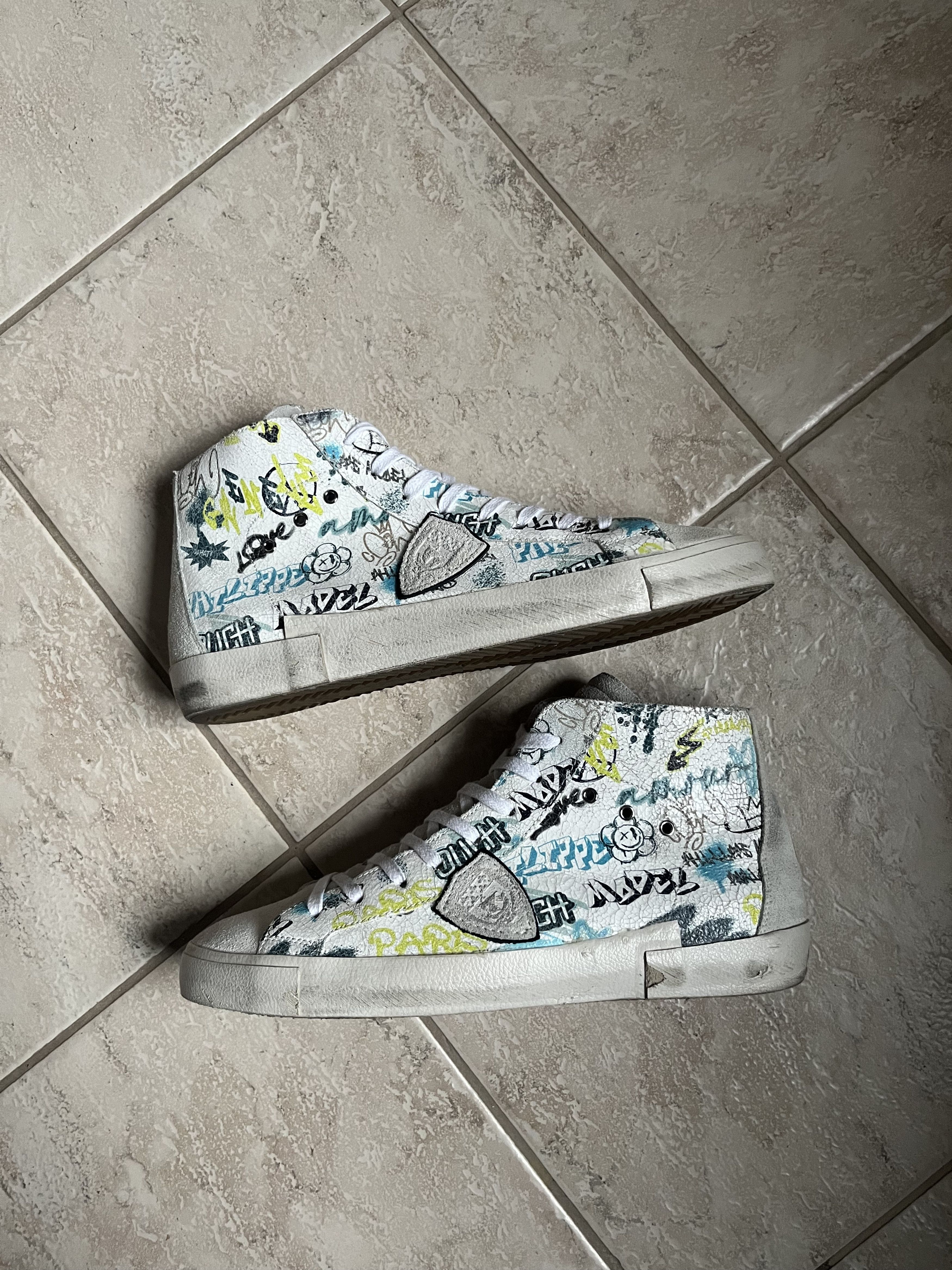 Philippe Model Philippe Model Graffiti Sneakers Size US 10 / EU 43 - 1 Thumbnail
