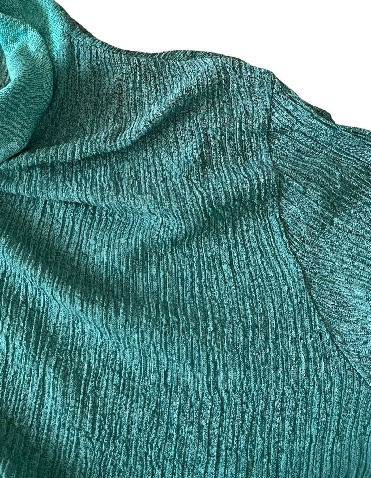 Comme des Garcons Vintage tricot cdg pleated sheer flowy shirt Size US M / EU 48-50 / 2 - 3 Thumbnail