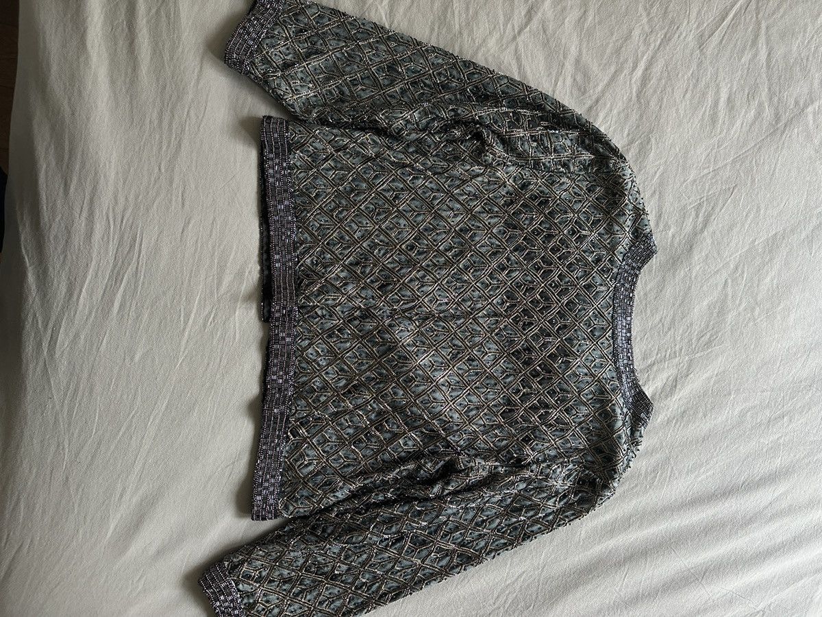 Other Silk Cropped Jacket Size XL / US 12-14 / IT 48-50 - 4 Thumbnail