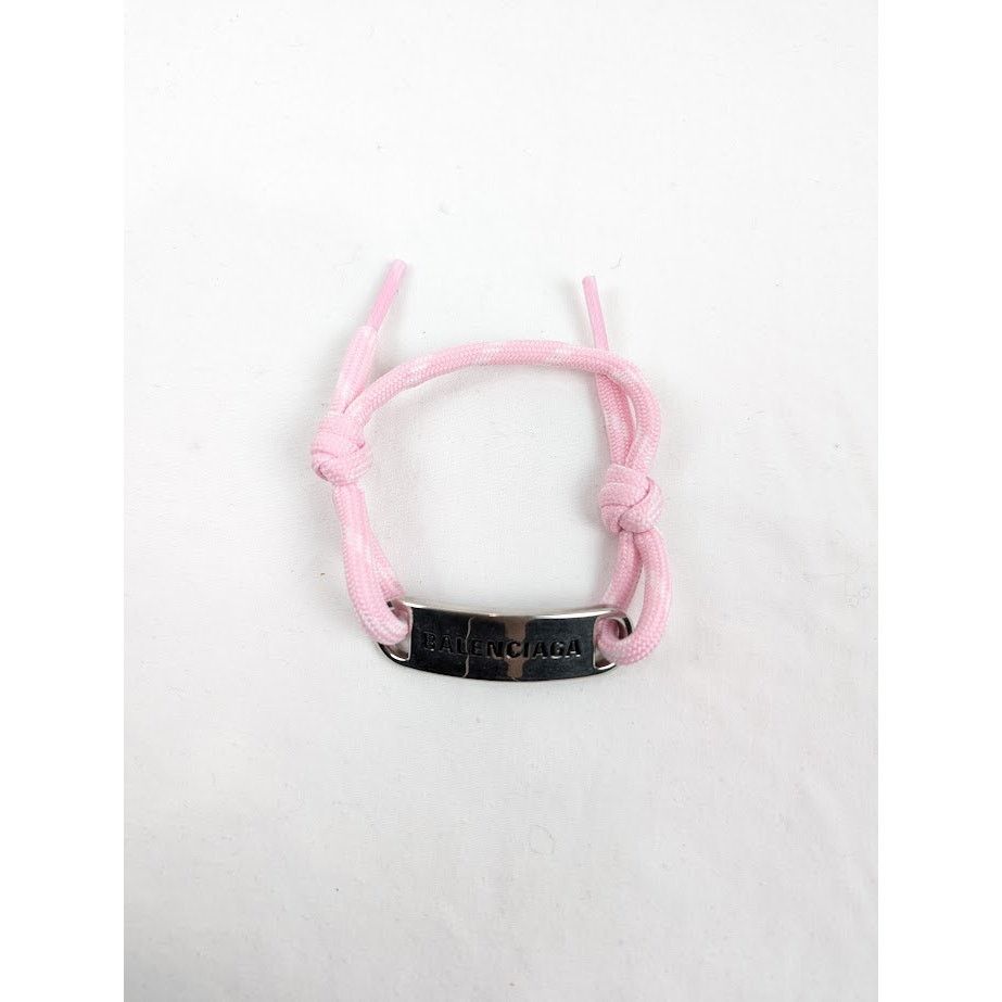 Balenciaga o1rshd1 Q:2 / Size: OS / Plate Bracelet in Pink Size ONE SIZE - 2 Thumbnail