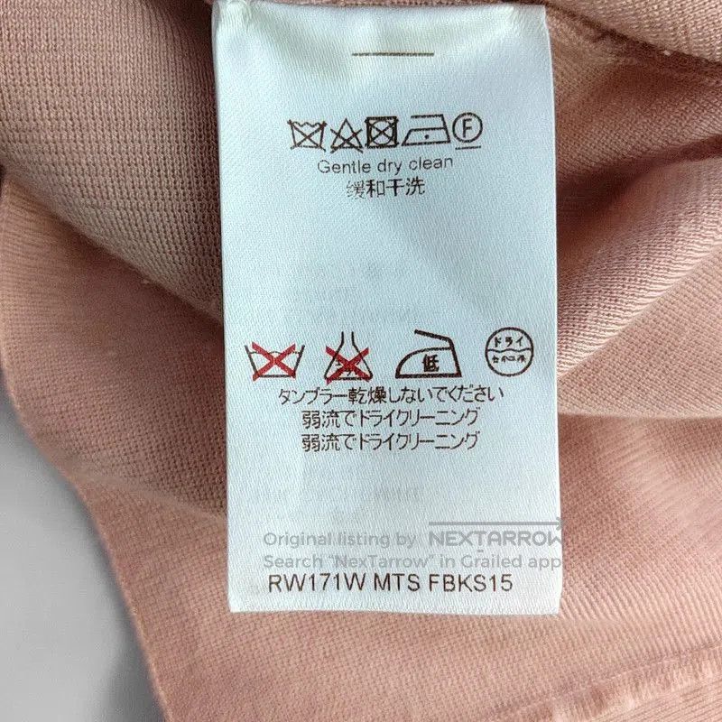 Louis Vuitton Louis Vuitton Pink Wool Short Sleeve Top . Size M / US 6-8 / IT 42-44 - 4 Thumbnail