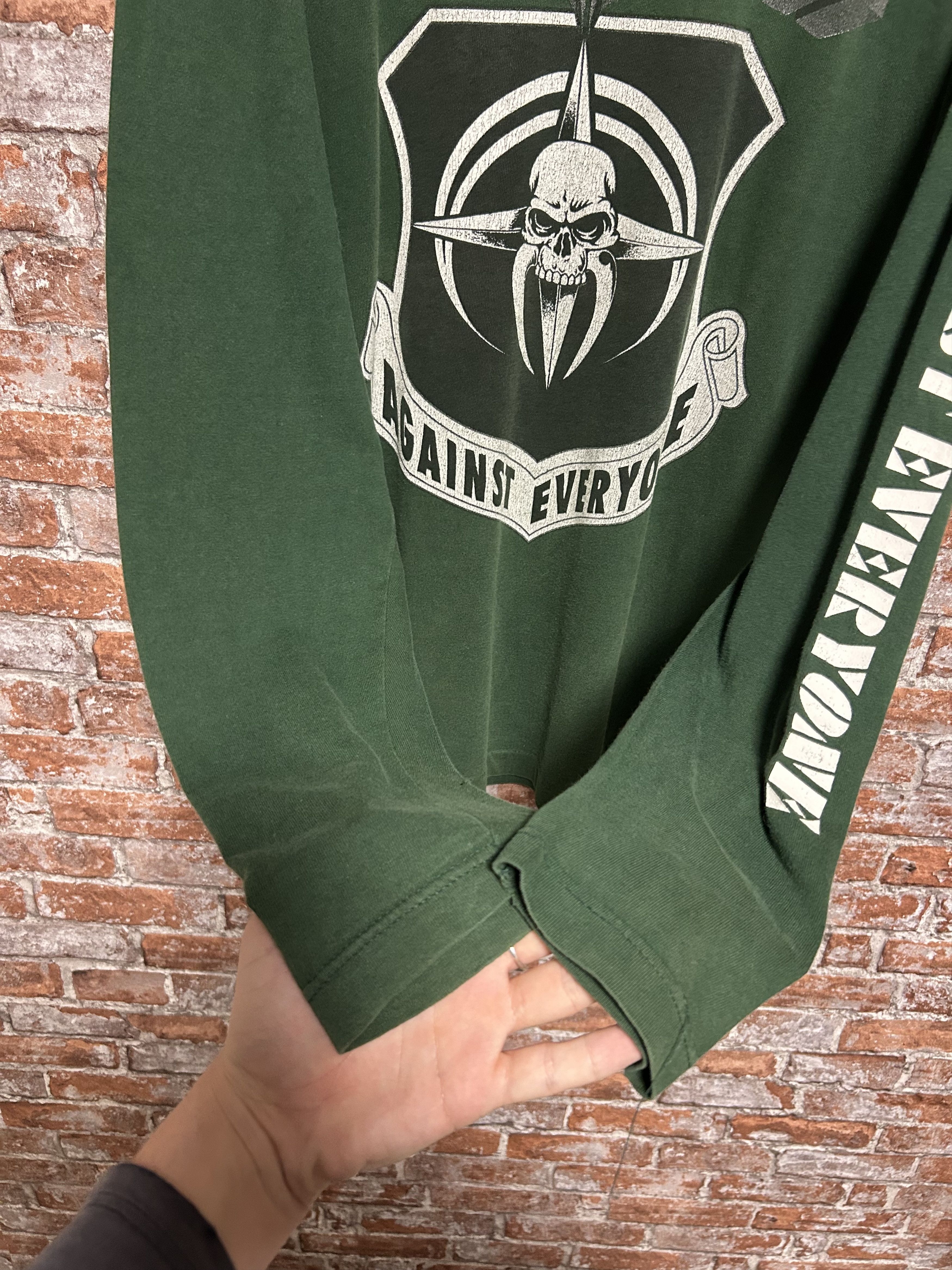 Band Tees Vintage 1994 Warpath Tour Rock Band Long Sleeve Shirt Size US XL / EU 56 / 4 - 9 Thumbnail