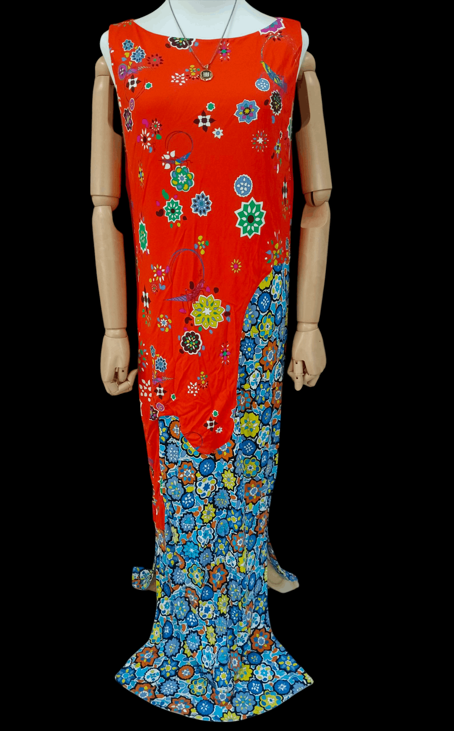 Emilio Pucci Vintage Emilio Pucci Rayon Bold/Contrasting 2000s Size M / US 6-8 / IT 42-44 - 1 Thumbnail