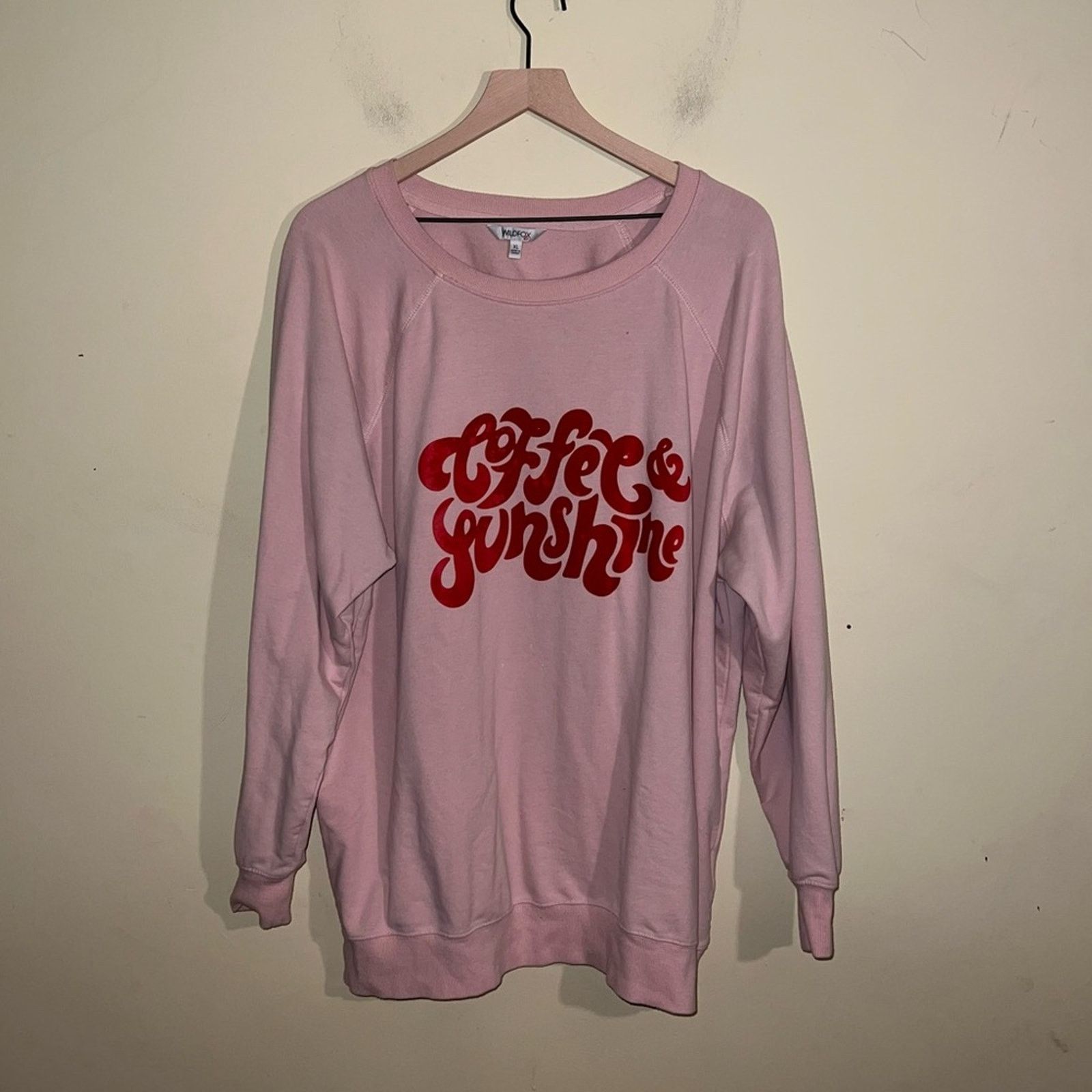 Wildfox WILDFOX Coffee and Sunshine crewneck sweatshirt XL Grailed