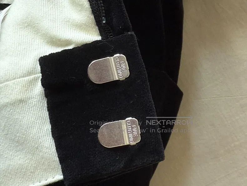 Comme des Garcons Comme Des Garcons size XS Black Velvet Pleated Skirt Size 23" - 6 Thumbnail
