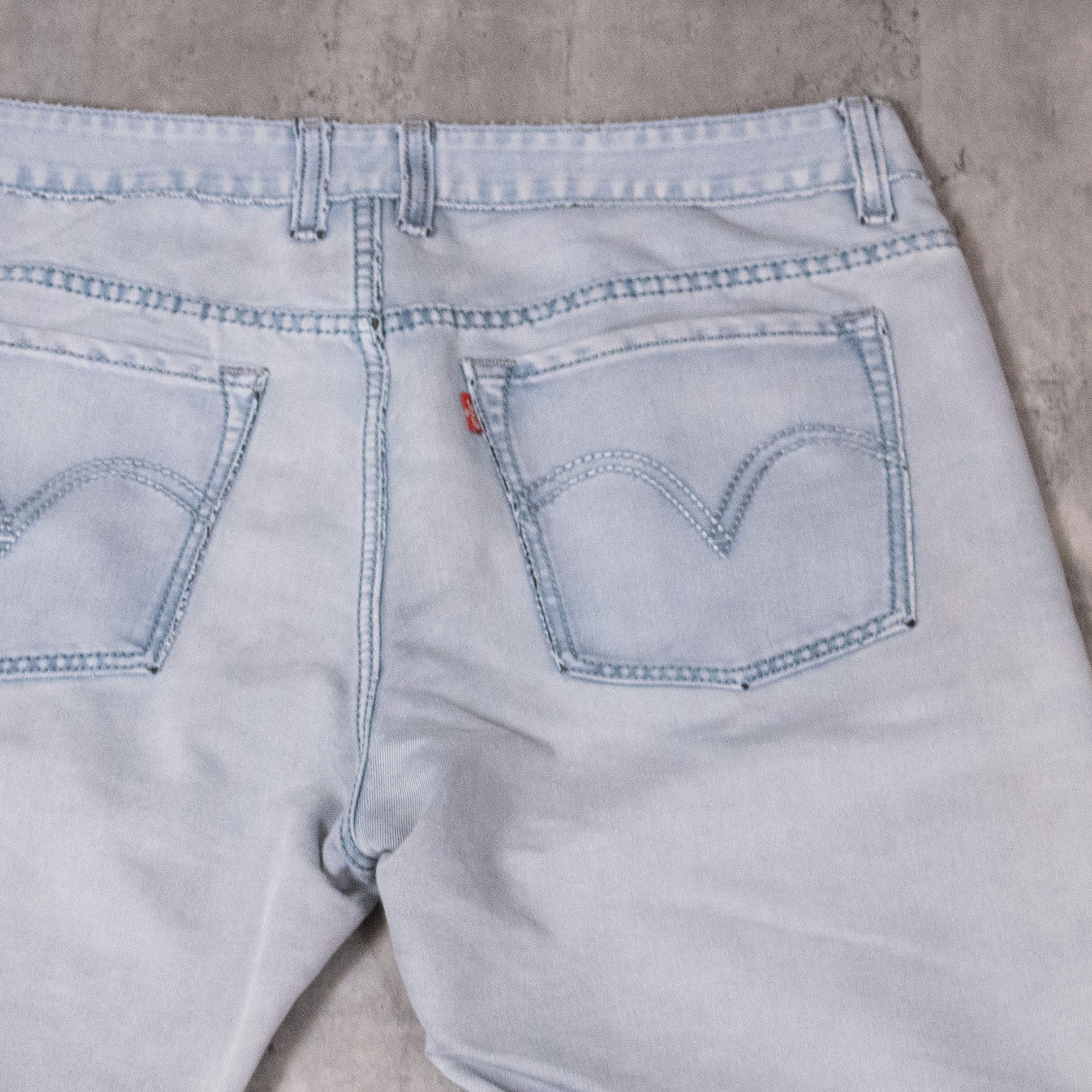 Levi's Vintage Clothing × Vintage Y2K 2000's Levis 514 Lightwash Baggy Fit Wide Denim Pant's Size US 37 - 18 Thumbnail