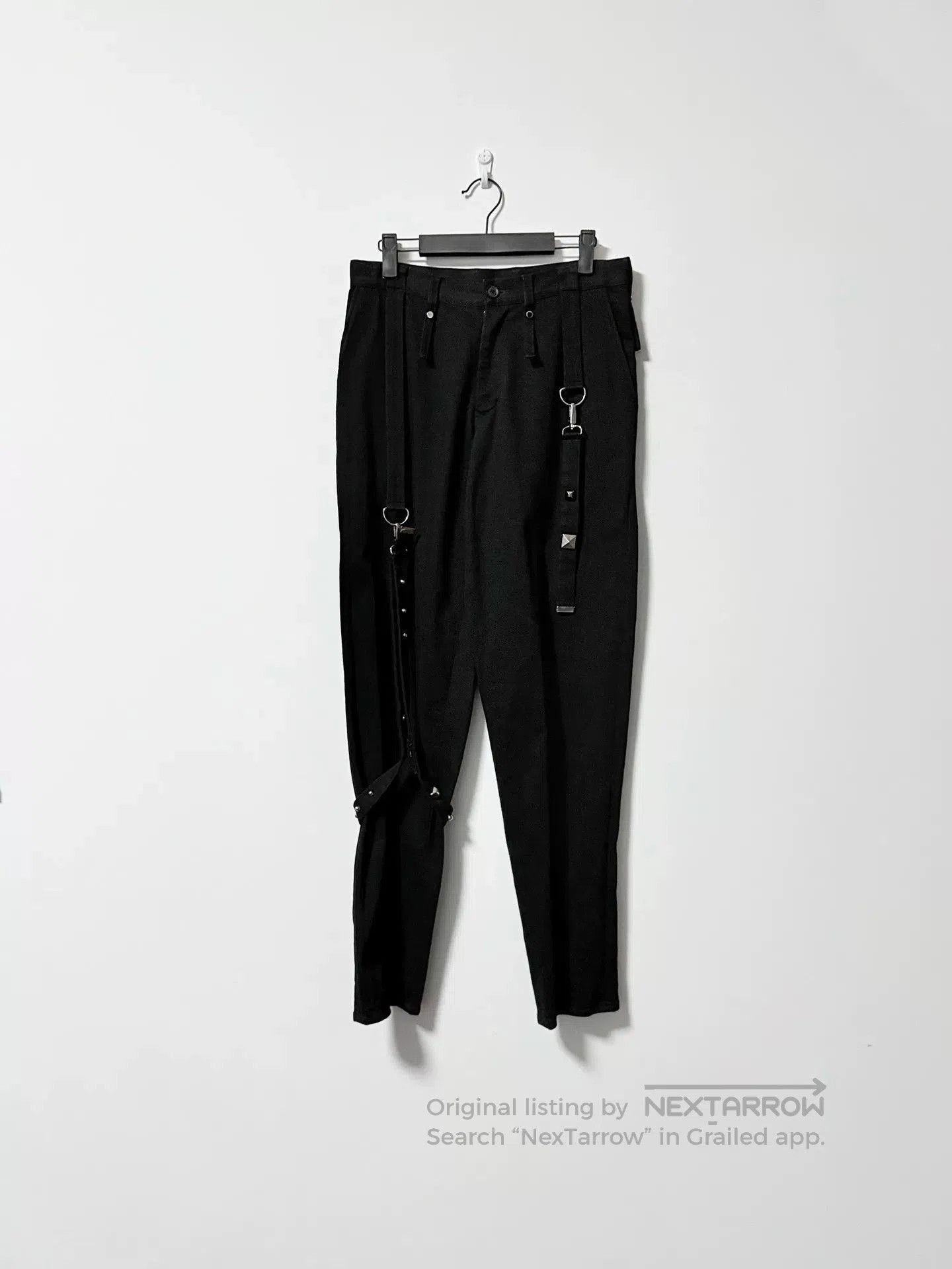 Yohji Yamamoto Yohji Yamamoto Black Denim Pants. Size US 28 / EU 44 - 2 Thumbnail