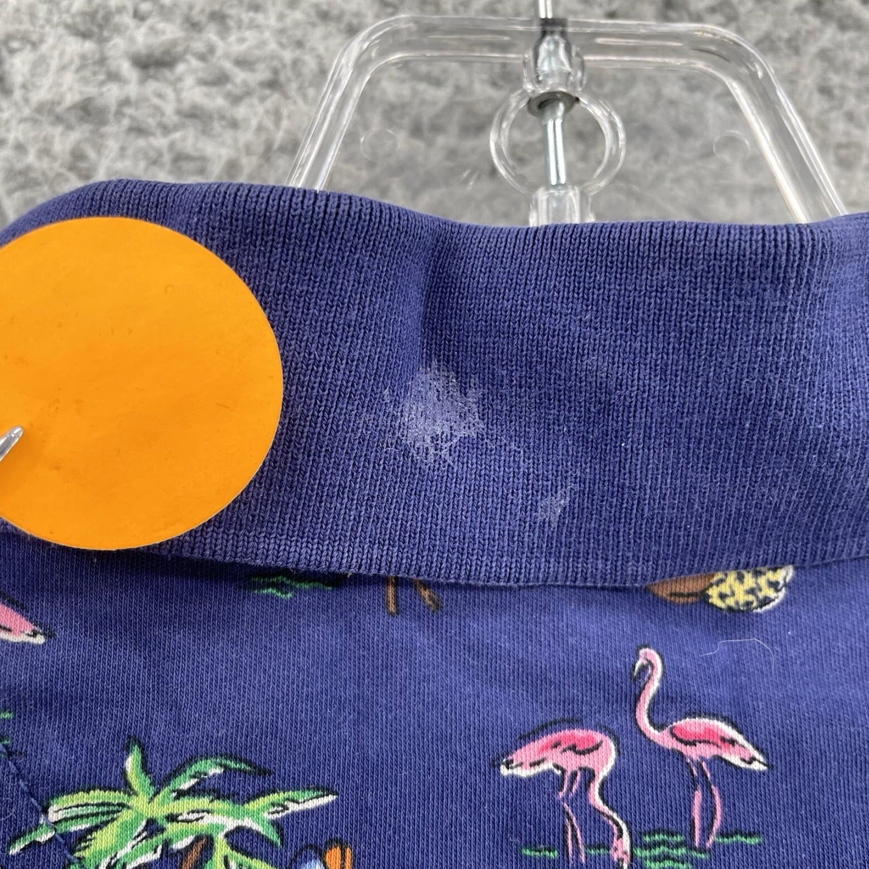 Ralph Lauren Ralph Lauren Polo Shirt Men’s XXL Blue Classic Fit Preppy Surf Flamingo Academia Shirt Size US XXL / EU 58 / 5 - 5 Thumbnail