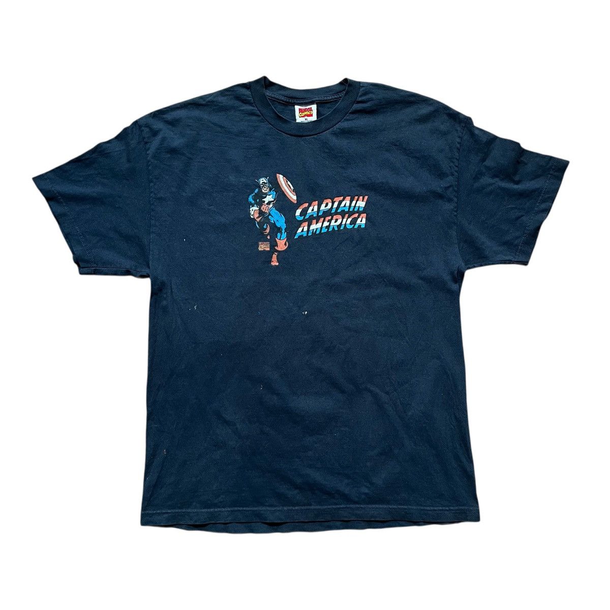 Marvel Comics Vintage Marvel Captain America Tee Size US XL / EU 56 / 4 - 1 Thumbnail
