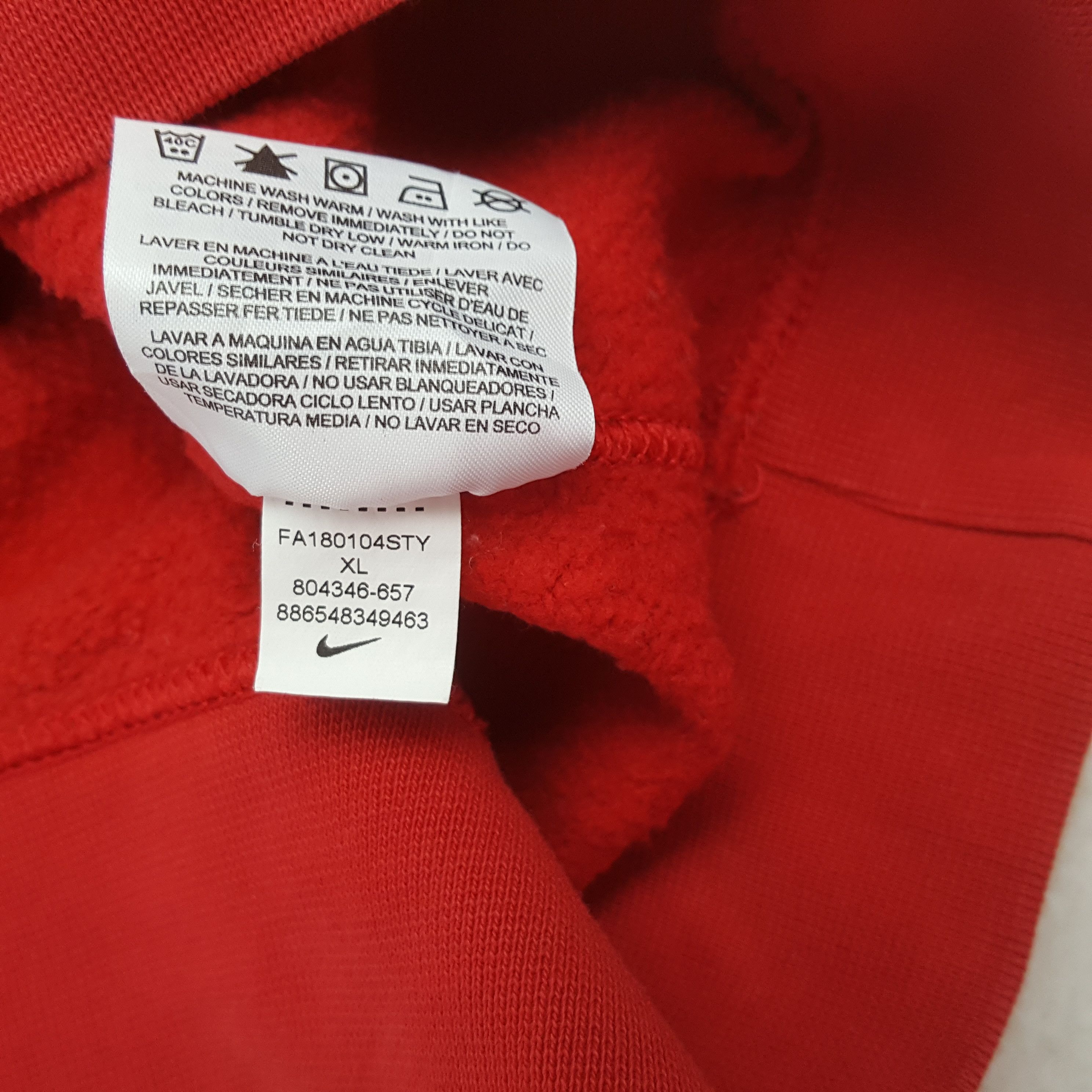 Nike × Vintage NIKE Small Logo Hoodies Size US L / EU 52-54 / 3 - 8 Thumbnail
