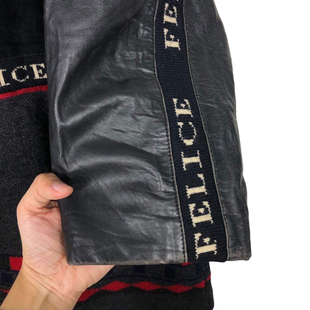 Japanese Brand 📌Vintage Soft Leather Biker Jacket Felice Issey Miyake Size US M / EU 48-50 / 2 - 16 Thumbnail