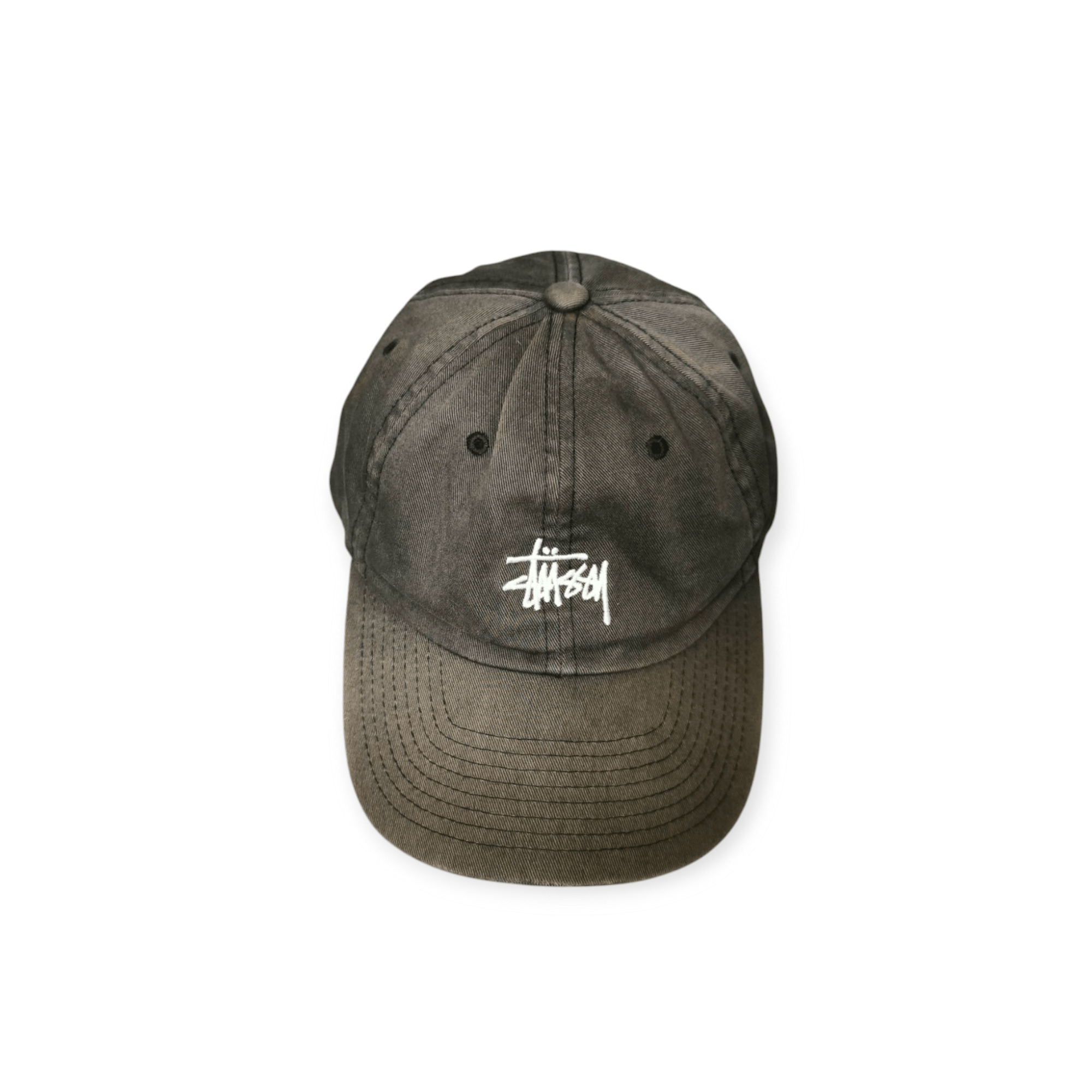 Stussy Black Dad Cap Size ONE SIZE - 1 Thumbnail