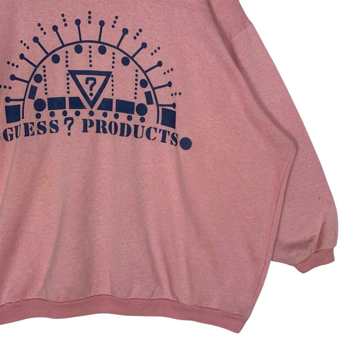 Guess × Vintage Guess Clothing Com Designer Made In USA Vintage Sweatshirt Size US XL / EU 56 / 4 - 4 Thumbnail