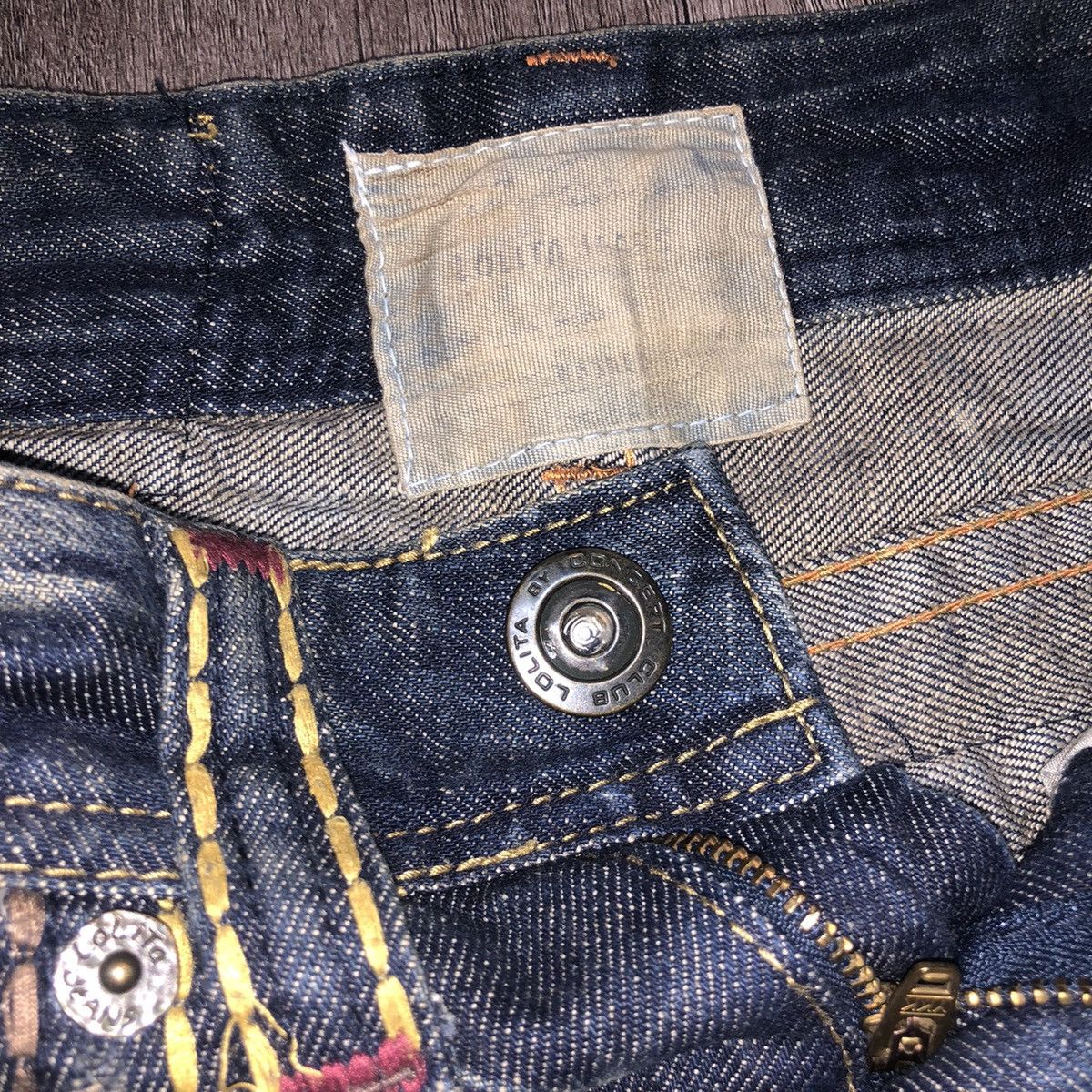 Designer × Japanese Brand LOLITA JEANS CLUB LOLITA BY CONCERT Size 28" / US 6 / IT 42 - 12 Thumbnail