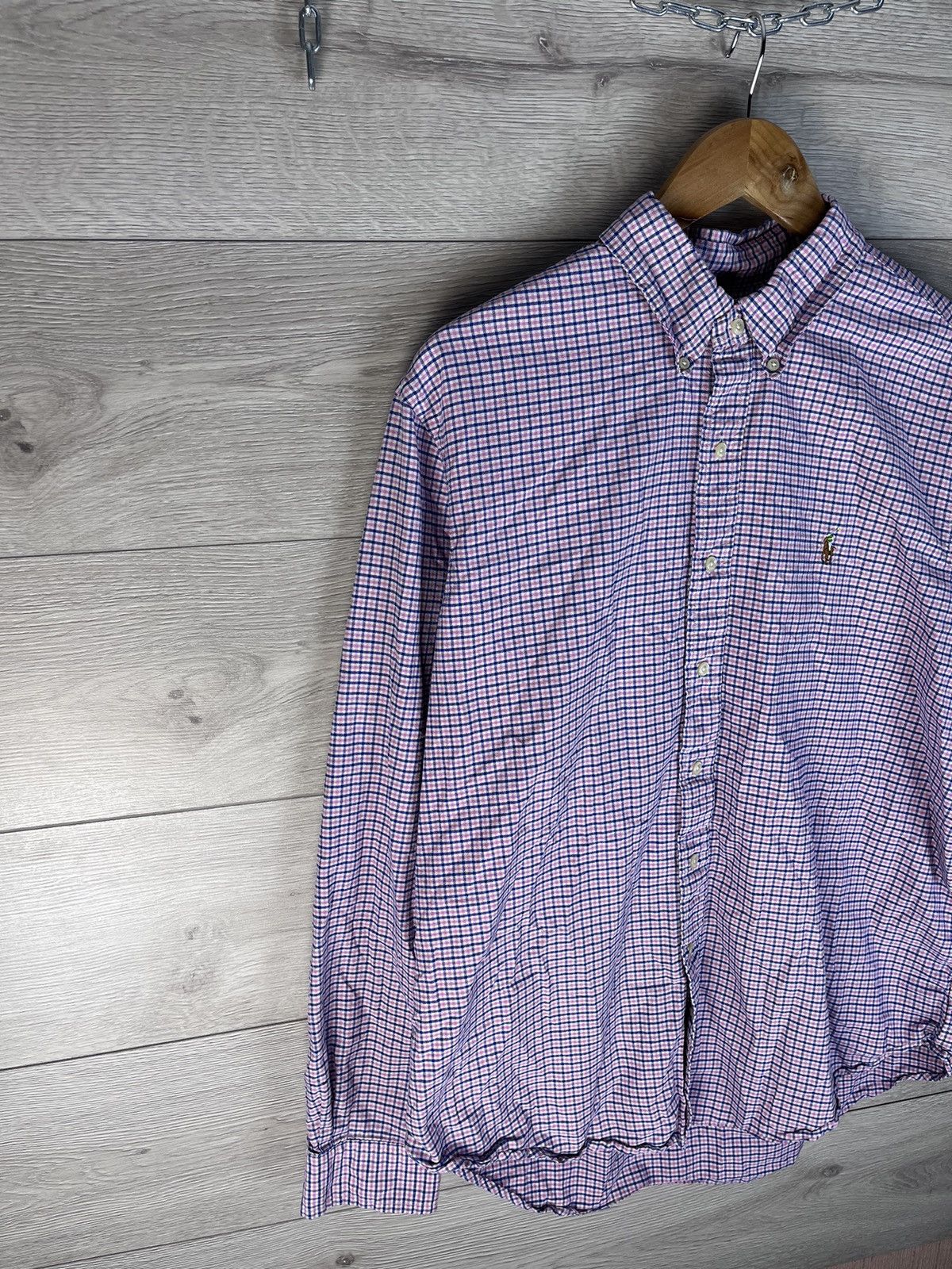Polo Ralph Lauren Men's button-down shirt Polo Ralph Lauren size Xl cotton Size US XL / EU 56 / 4 - 2 Thumbnail