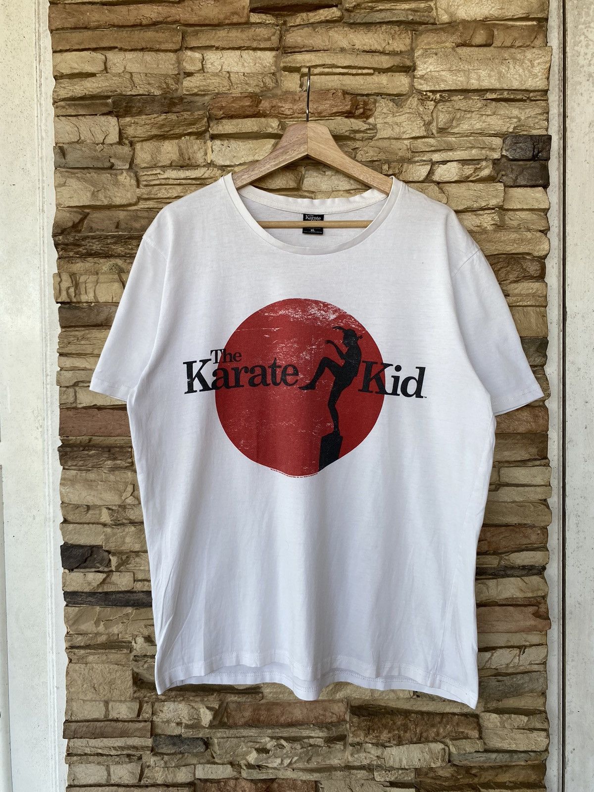 Vintage The Karate Kid Movie Promo Tees Size US XL / EU 56 / 4 - 1 Thumbnail