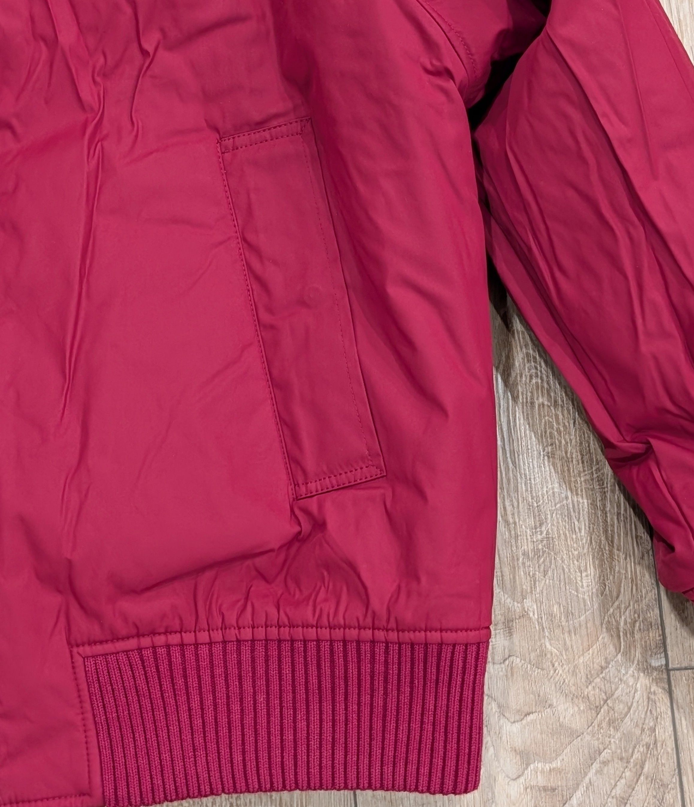 Burberry Burberry Reversible Bomber Jacket Ripple Red IP Check XL Size US XL / EU 56 / 4 - 8 Thumbnail