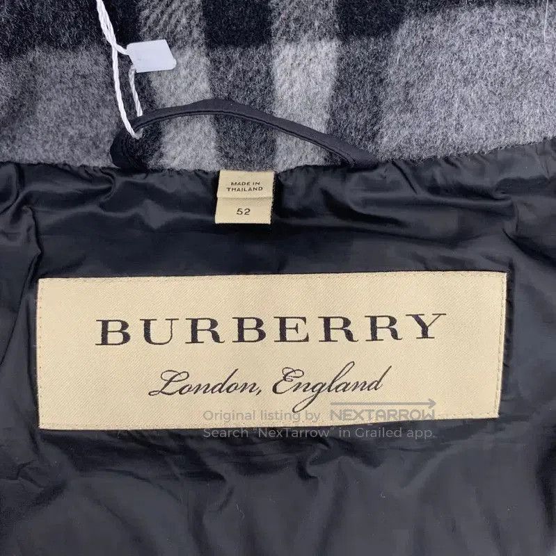 Burberry Burberry Men's Dark Blue Nylon Puffer Jacket. Size US L / EU 52-54 / 3 - 5 Thumbnail