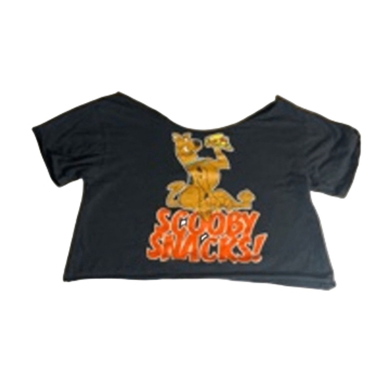 Handmade Handmade Scooby-Doo “Scooby Snacks!” Off-Shoulder Crop Top L Size L / US 10 / IT 46 - 3 Thumbnail