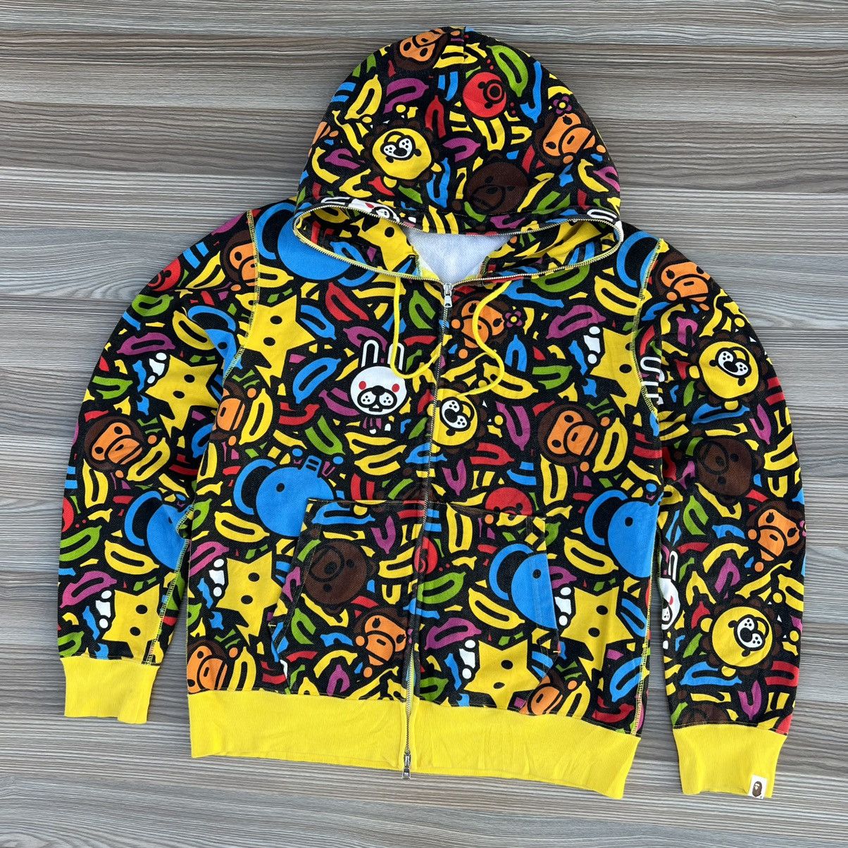 Bape Bape Animal Safari Banana Milo Hoodie. Size US L / EU 52-54 / 3 - 1 Thumbnail