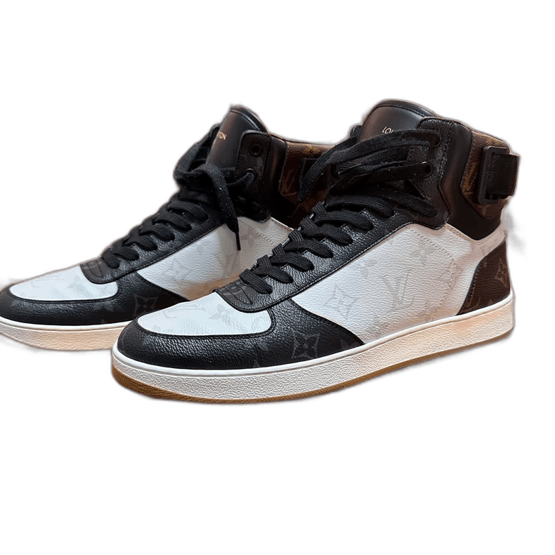 Louis Vuitton Louis Vuitton Color Block High-Top Sneakers Size US 9 / EU 42 - 1 Thumbnail