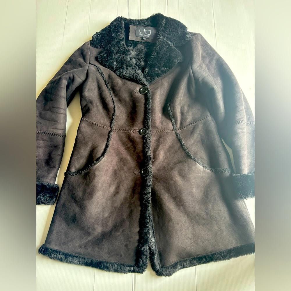 Designer Y2K Afghan Faux Fur Jacket Size M / US 6-8 / IT 42-44 - 1 Thumbnail