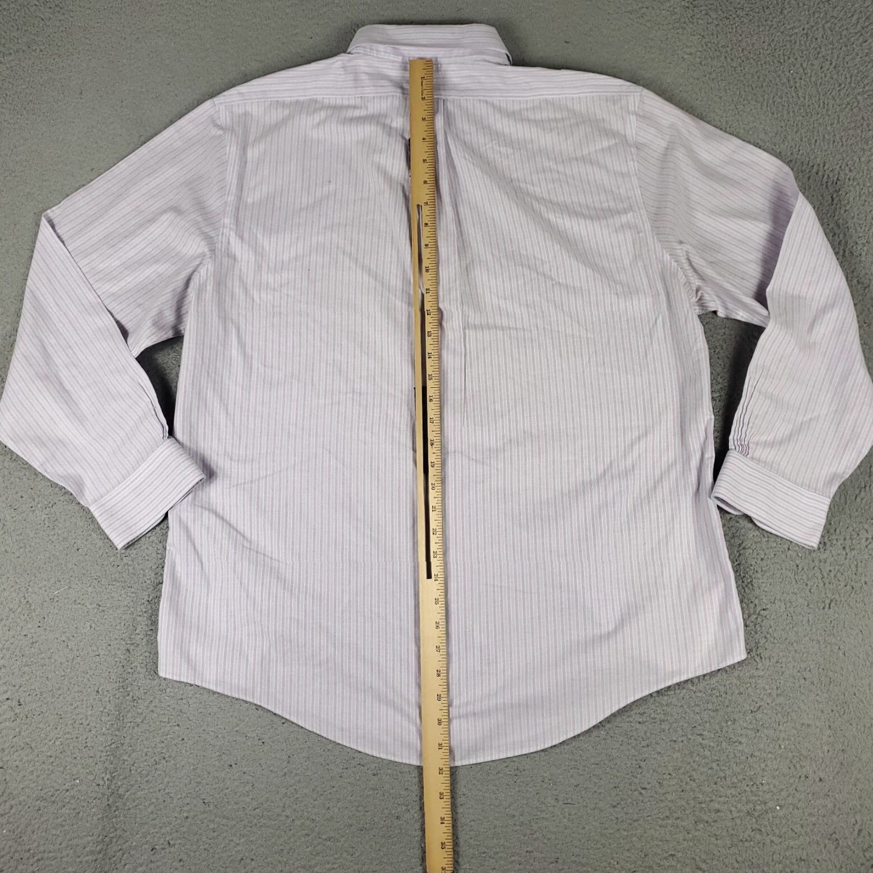 Brooks Brothers VINTAGE Brooks Brothers Shirt Mens XL Purple Striped Button-Up Long Sleeve Casual Business Formal 90s Theme Mens Size US XL / EU 56 / 4 - 6 Thumbnail