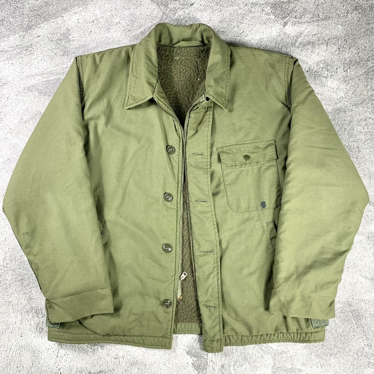 Vintage (SOLD OUT) Vintage 60’s USNAVY A-2 Deck Jacket Size US L / EU 52-54 / 3 - 3 Thumbnail