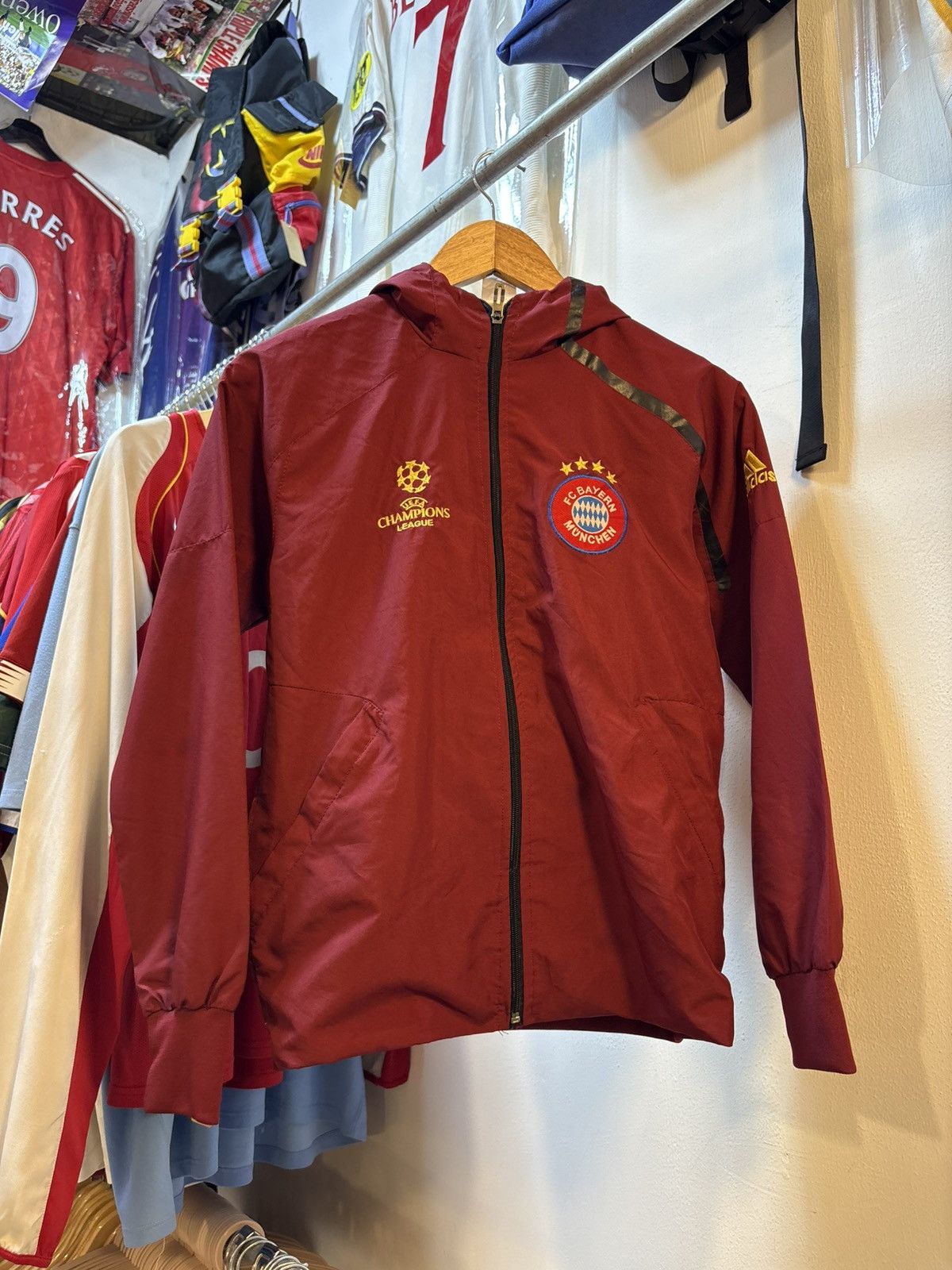Adidas Vintage FC Bayern Munich Tracksuit Size US S / EU 44-46 / 1 - 1 Thumbnail