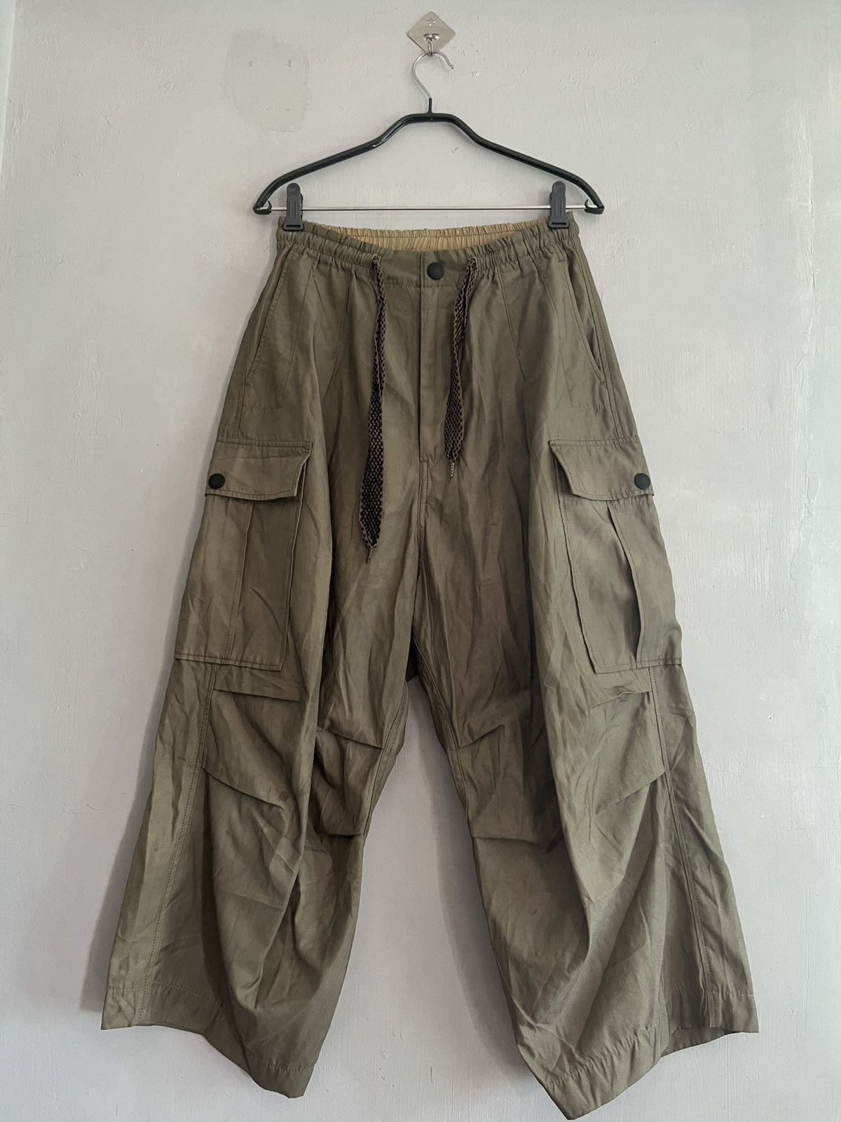 Kapital Kapital Fast Dry Twill Easy Jumbo Cargo Pants Size US 30 / EU 46 - 1 Thumbnail