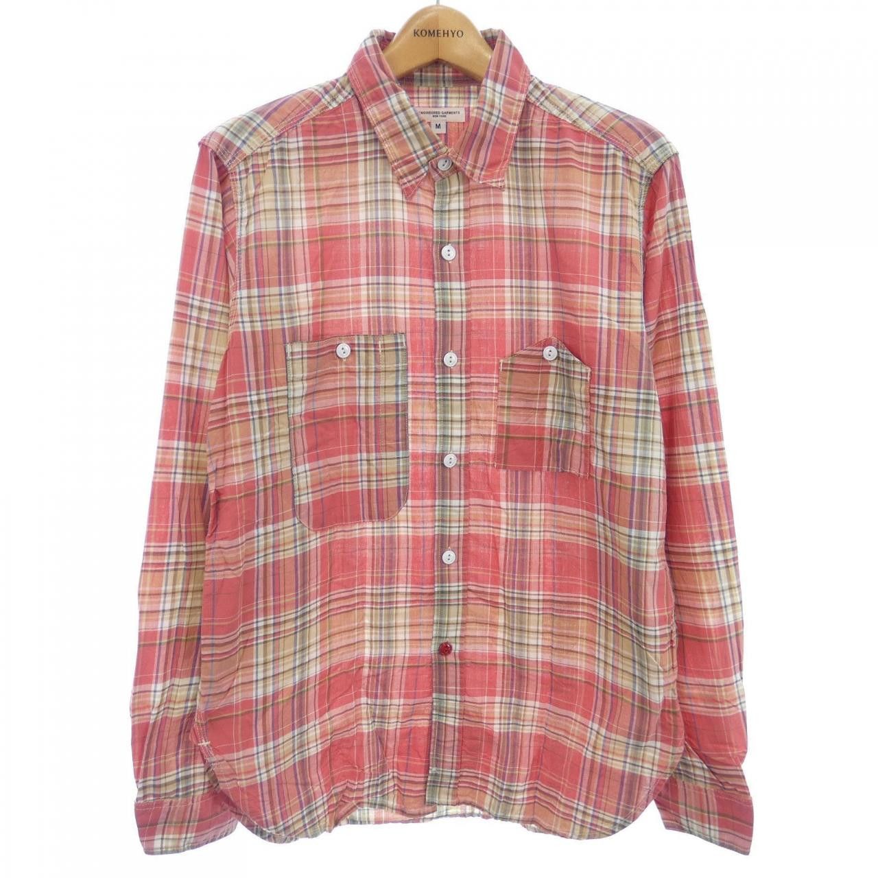 Other Other Engineered Garments Check Cotton Shirt Cotton Dress Shirt DUTY FREE for USA Size ONE SIZE - 1 Thumbnail