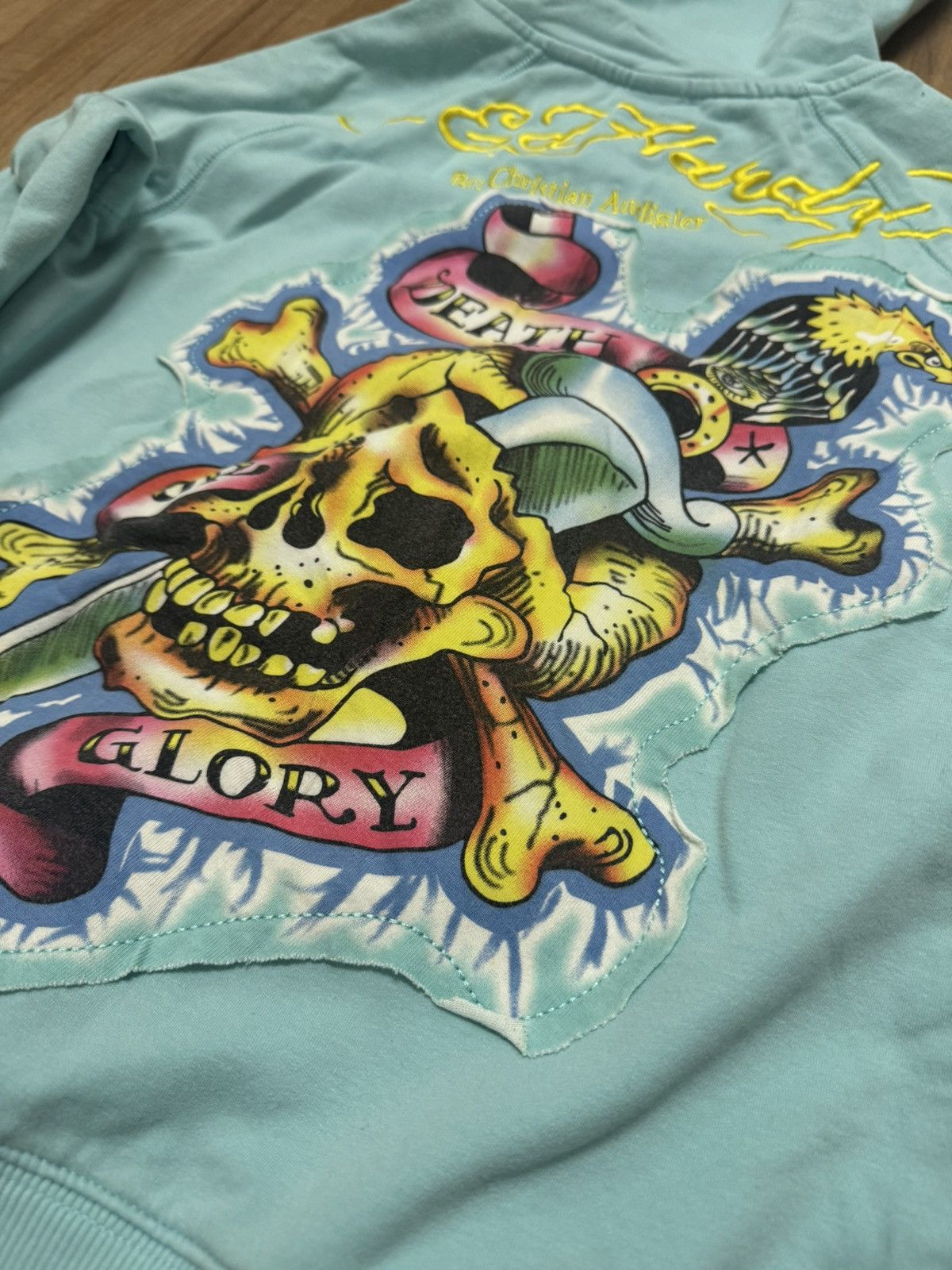 Ed Hardy Ed Hardy Hollywood Patchworks Hoodie Size XS / US 0-2 / IT 36-38 - 5 Thumbnail