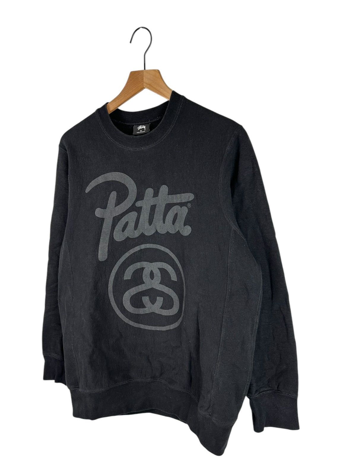 Patta × Stussy Stussy x Patta Logo Print Sweatshirt Size US M / EU 48-50 / 2 - 2 Thumbnail