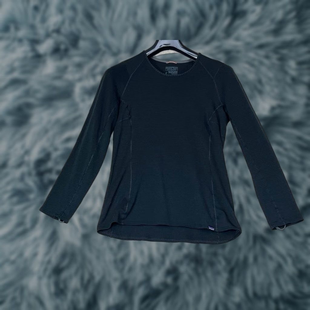 Patagonia Patagonia Capilene Midweight Crew Shirt Black Long Sleeve Women's Size Medium Size M / US 6-8 / IT 42-44 - 1 Thumbnail