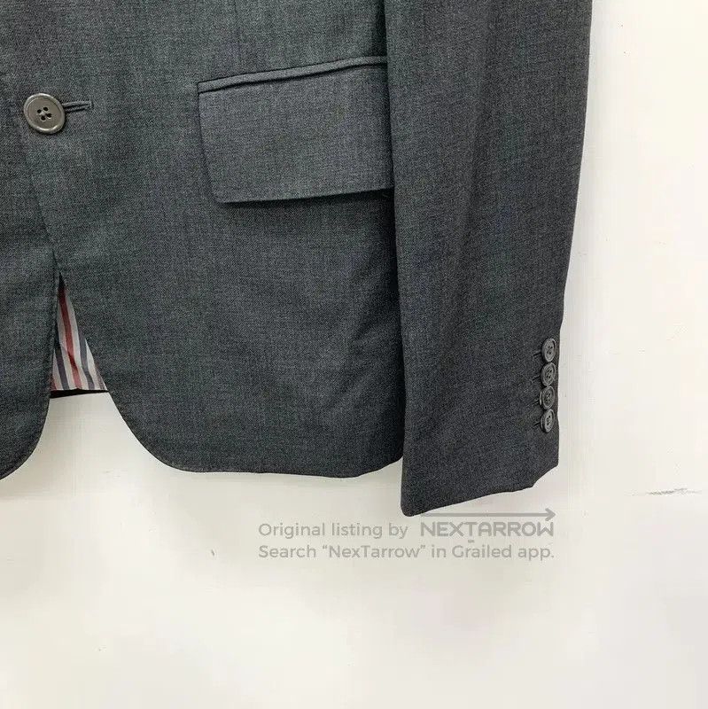 Thom Browne Thom Browne Gray Wool Women's Jacket . Size S / US 4 / IT 40 - 4 Thumbnail