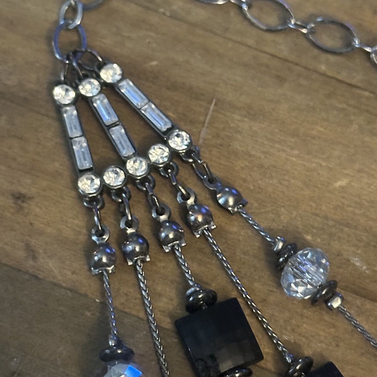Other Multi chain layered stationed glass bead necklace Size ONE SIZE - 5 Thumbnail