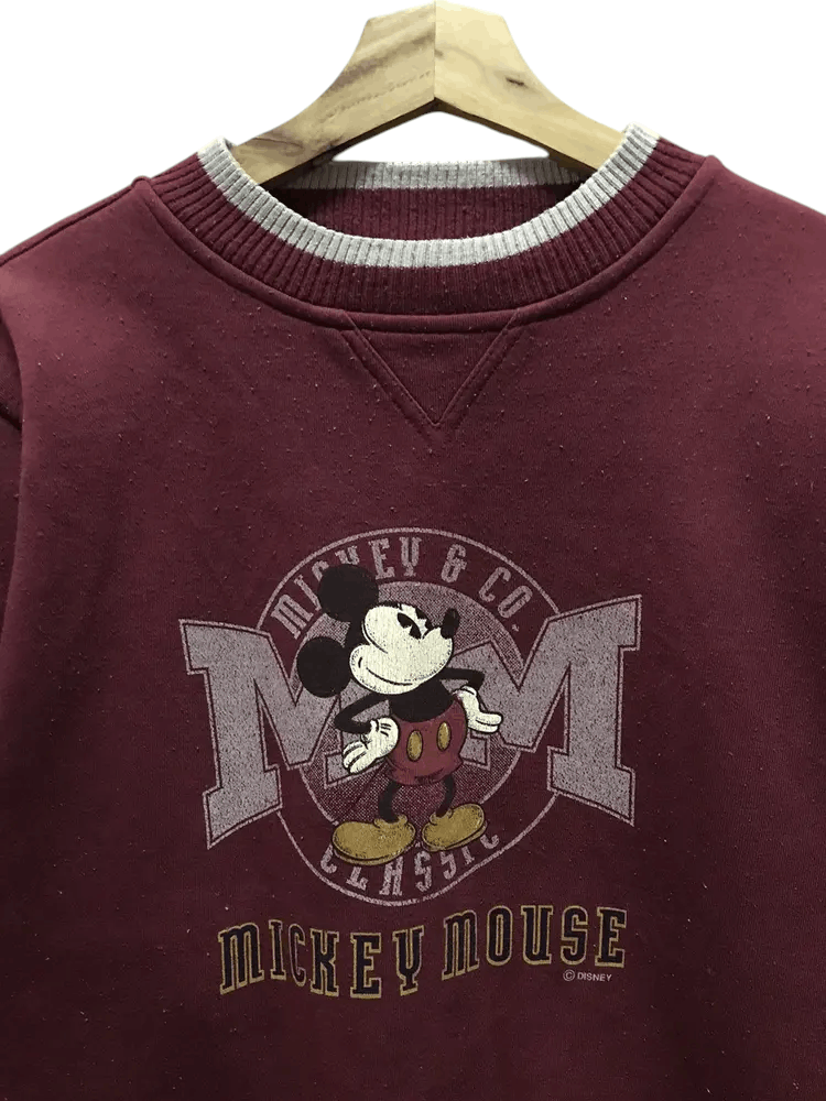 Mickey Unlimited Vintage 90's Mickey Unlimited by Velva Sheen Sweatshirts Size US S / EU 44-46 / 1 - 3 Thumbnail