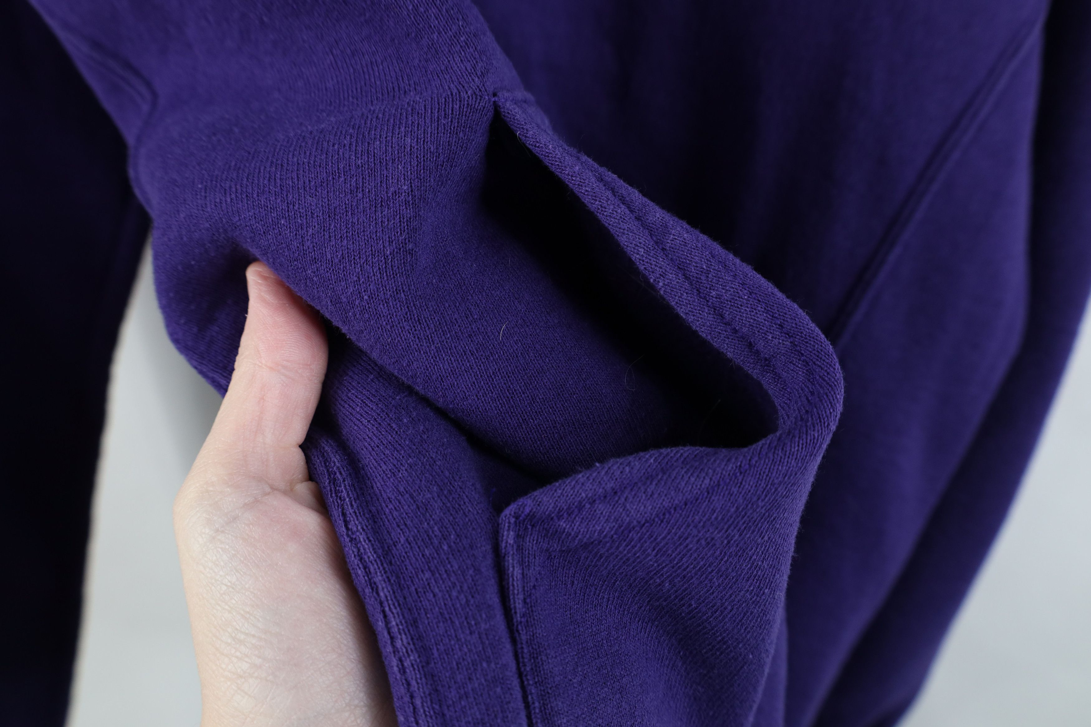 Russell Athletic Vintage 90s Y2K Russell Athletic Hoodie Sweatshirt Purple Size US L / EU 52-54 / 3 - 5 Thumbnail