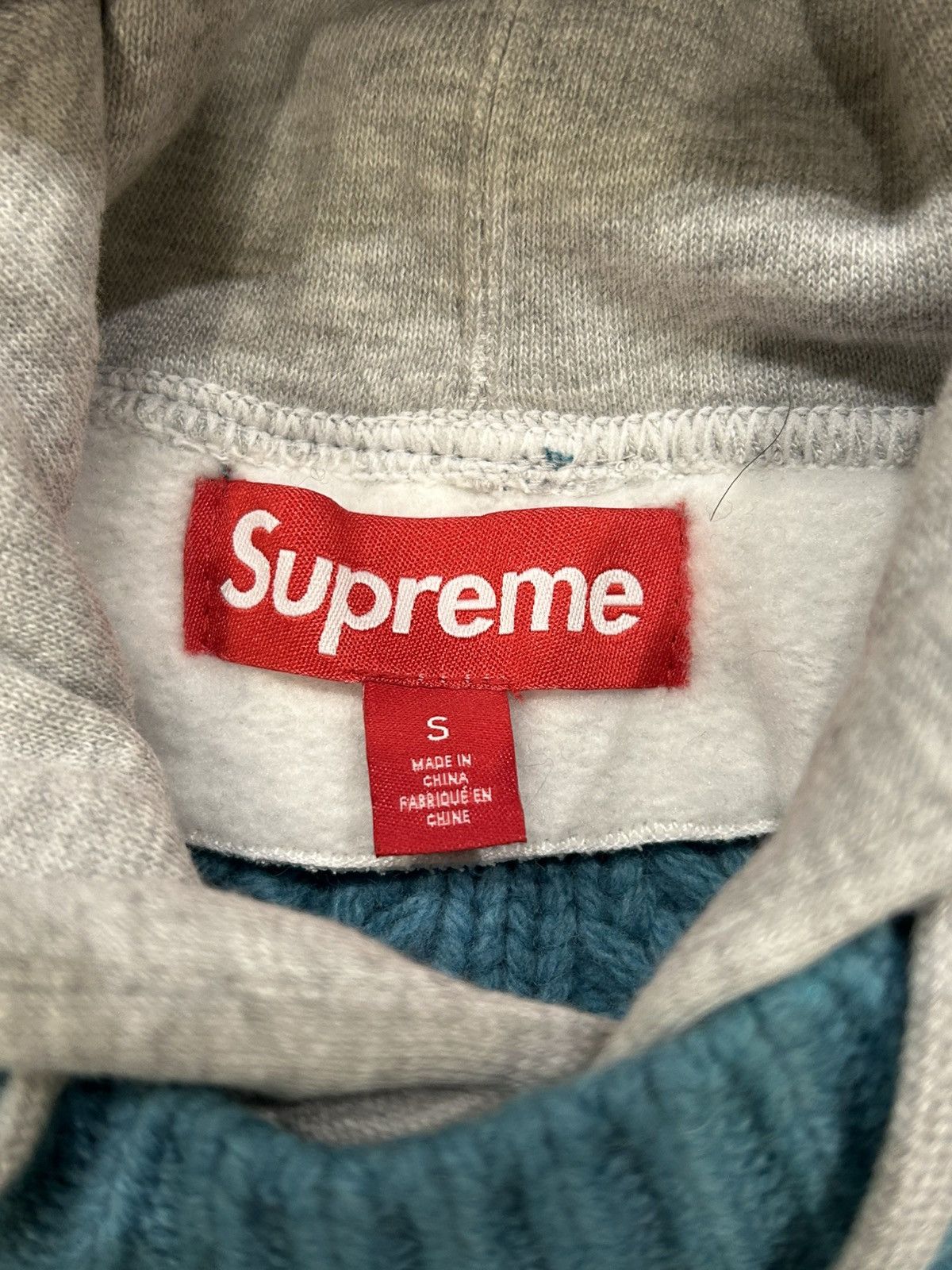Supreme Supreme Cable Knit Hoodie Size US S / EU 44-46 / 1 - 3 Thumbnail