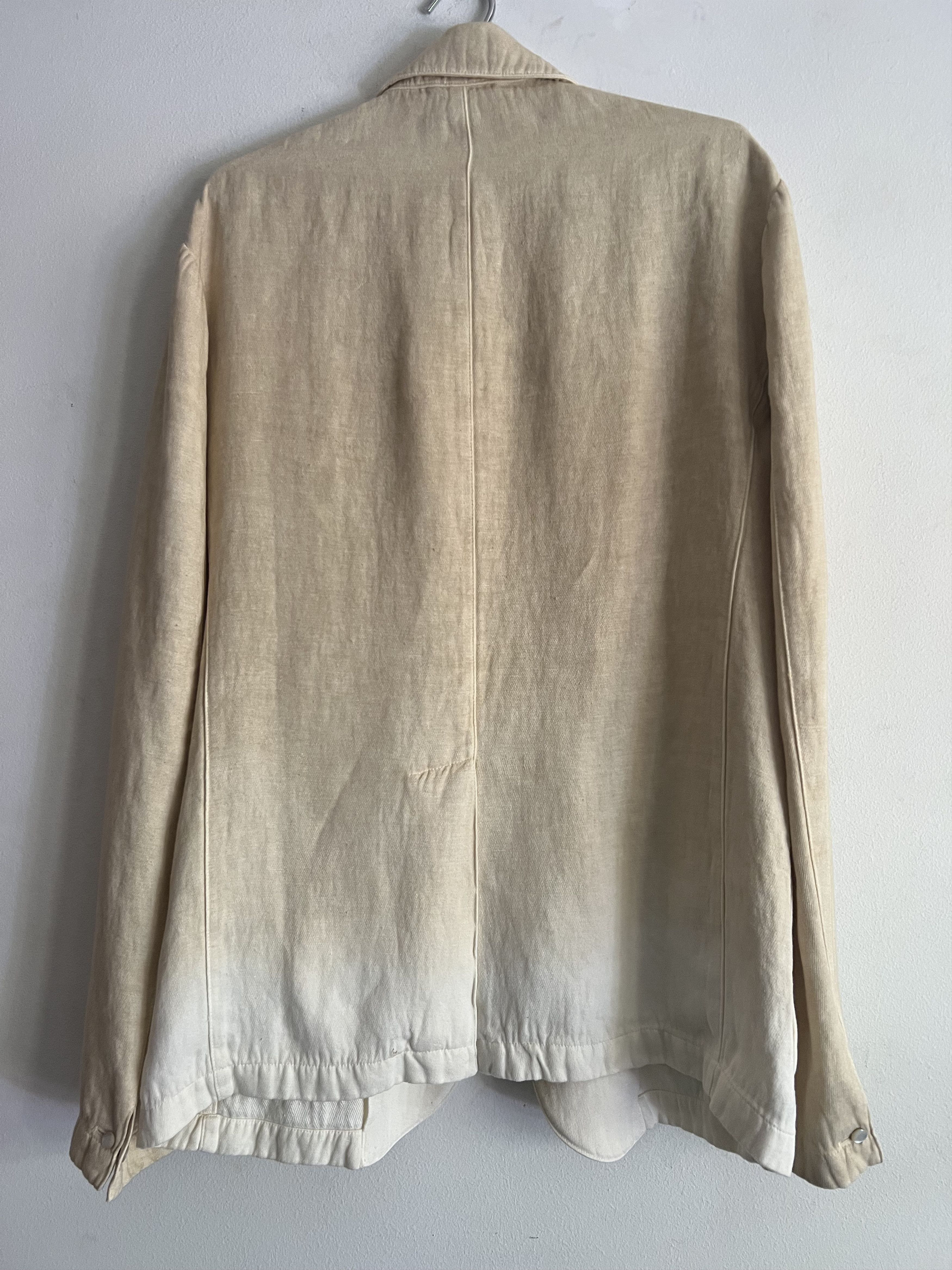 Federico Curradi Degrade Linen Blazer Size US M / EU 48-50 / 2 - 2 Thumbnail