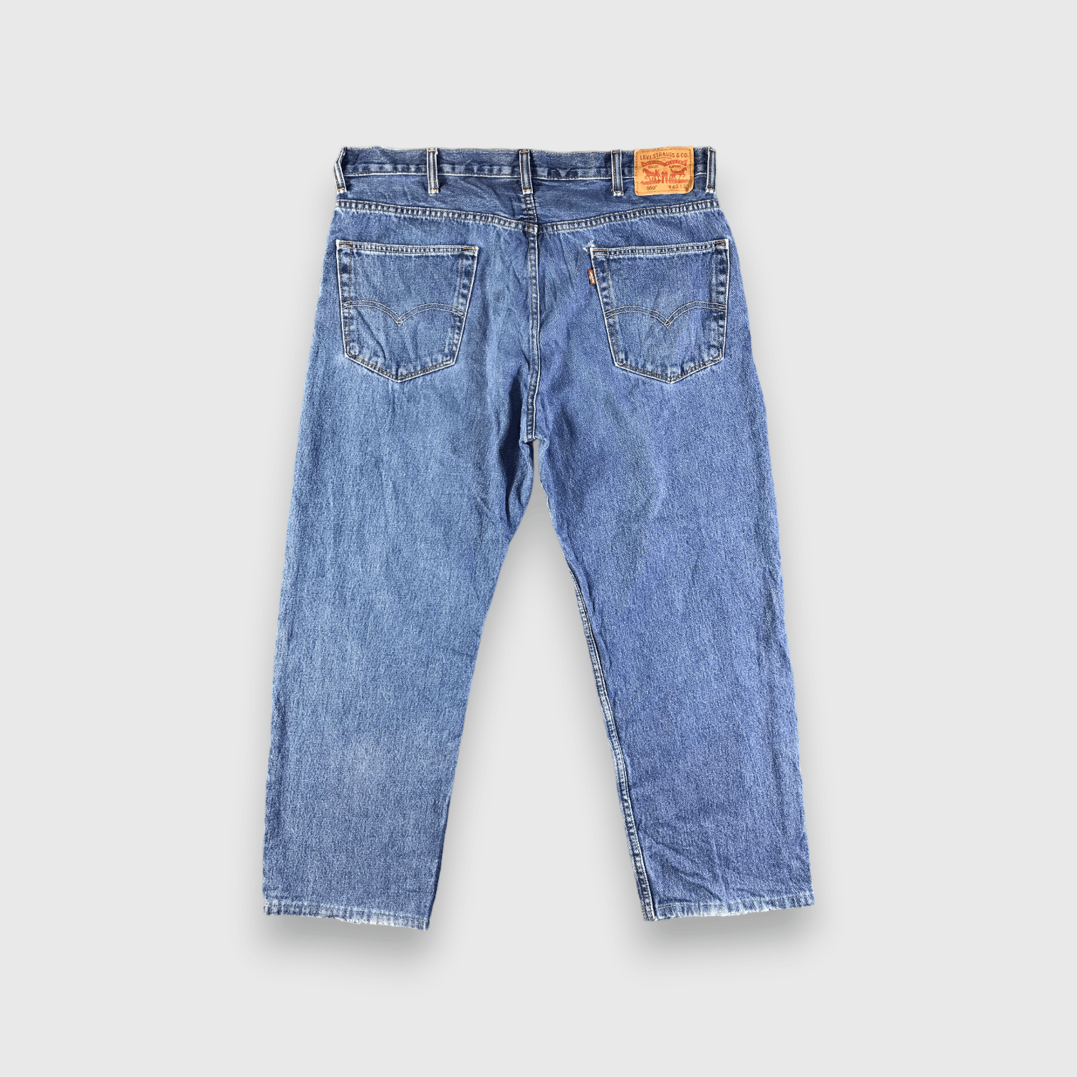 Levi's Vintage Blue Wash Levis 550 Jeans-J4126 Size US 41 - 2 Thumbnail