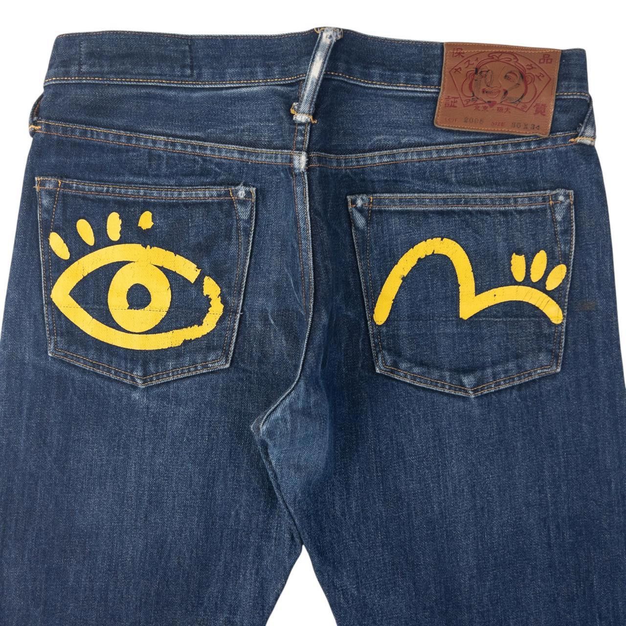 Evisu Vintage Evisu Eye Gull Japanese Denim Jeans Size W31 Size US 31 - 1 Thumbnail