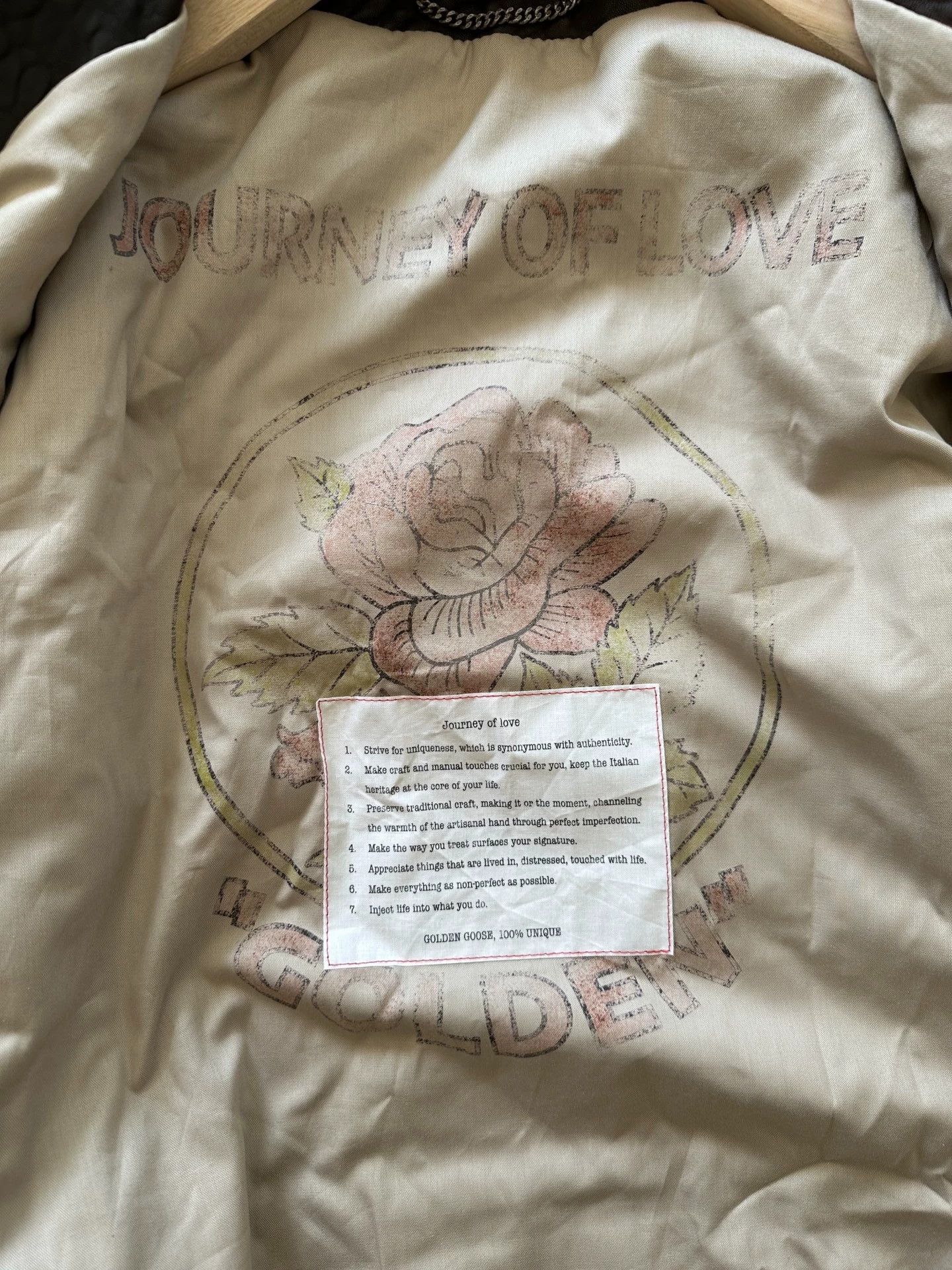 Golden Goose GOLDE GOOSE Scar Distressed Leather Jacket 50 Size US M / EU 48-50 / 2 - 7 Thumbnail