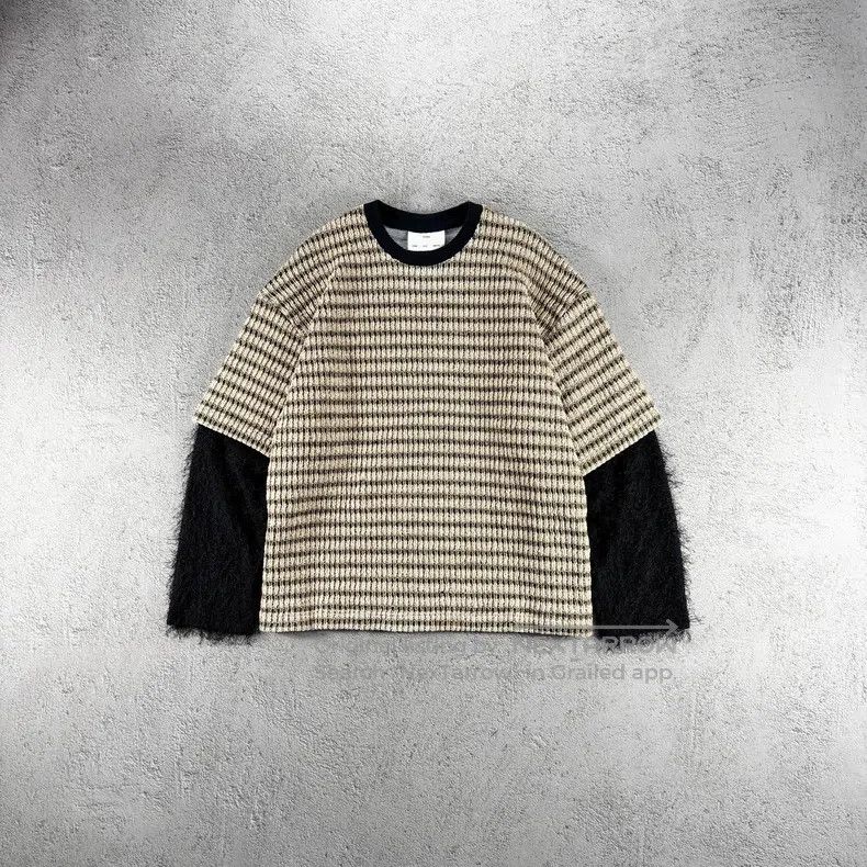 Song For The Mute Song For The Mute Faux Two-Piece Knit Sweater Size US M / EU 48-50 / 2 - 1 Thumbnail