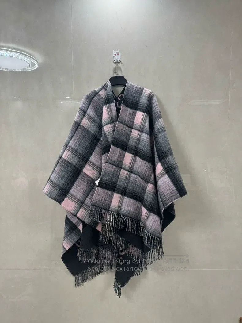 Gucci Gucci Woollen double-sided cloak coat Size ONE SIZE - 3 Thumbnail