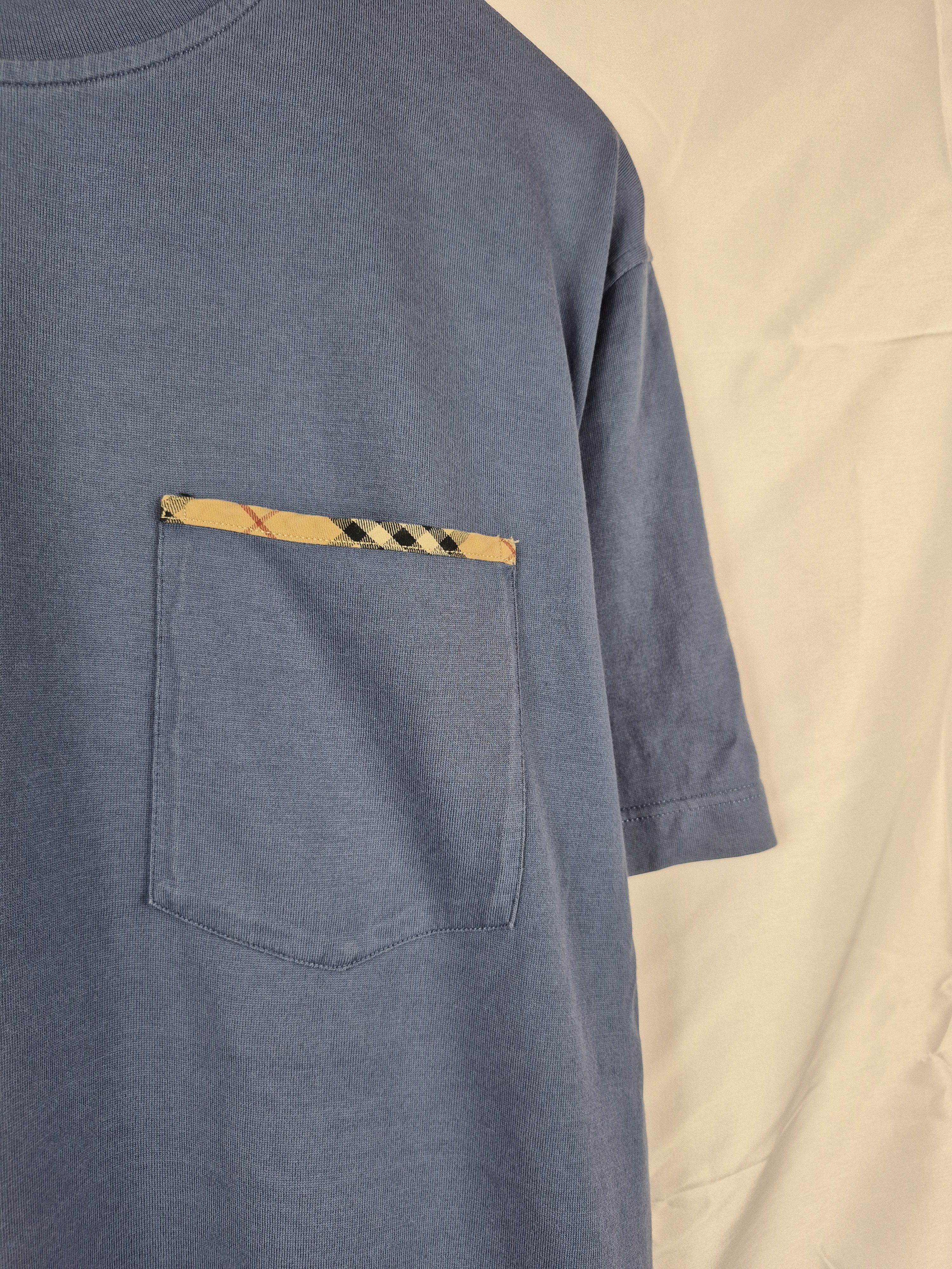 Burberry 🔥 Burberry London Novacheck Pocket Tee Size US L / EU 52-54 / 3 - 3 Thumbnail