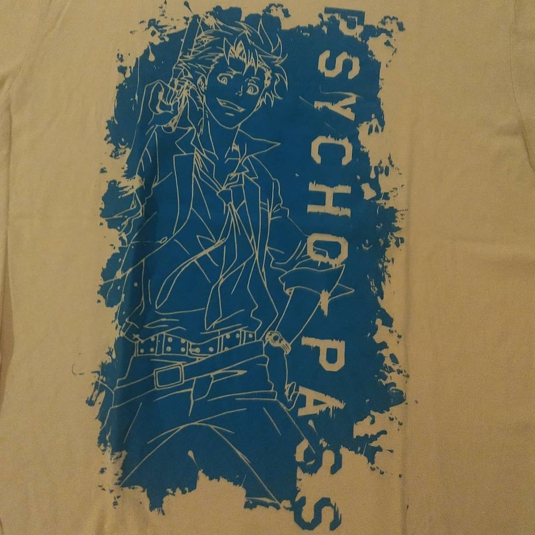 Anime Psycho Pass Anime Tees Merch Size US M / EU 48-50 / 2 - 2 Thumbnail