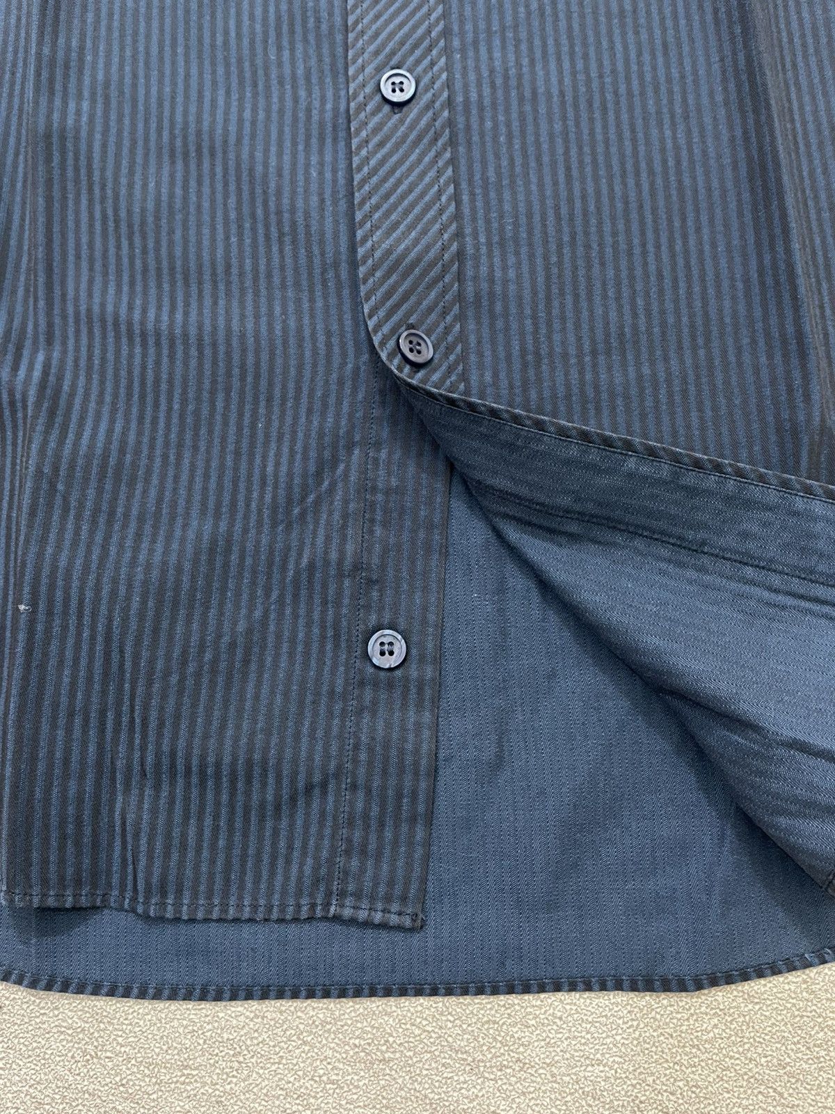 Givenchy Givenchy Archival Stripped Long Shirt Embroidered Y2K Ifsix Size US L / EU 52-54 / 3 - 5 Thumbnail